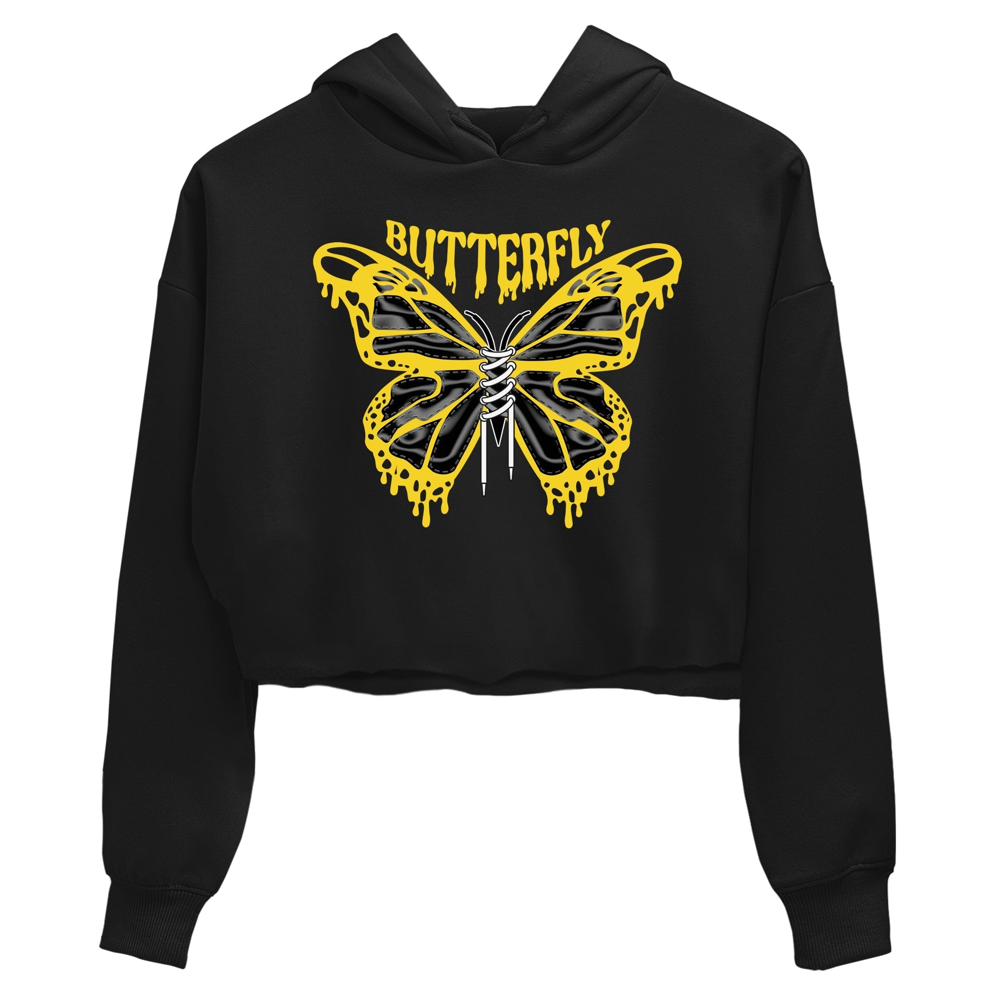 Butterfly Women's Tops - Air Jordan 4 Thunder
