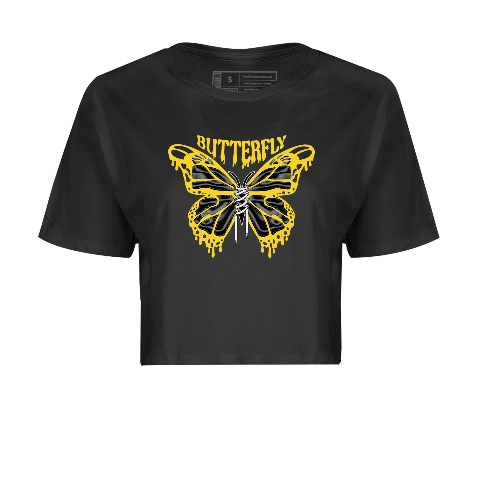 Butterfly Women's Tops - Air Jordan 4 Thunder