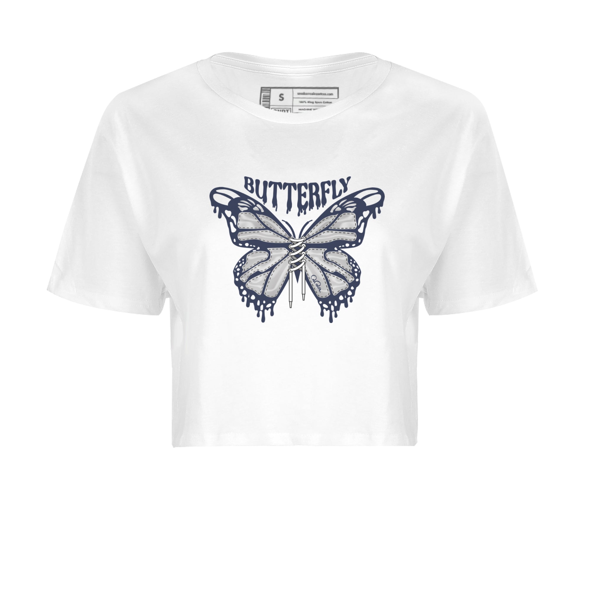 Butterfly Women's Tops - Air Jordan 5 Georgetown