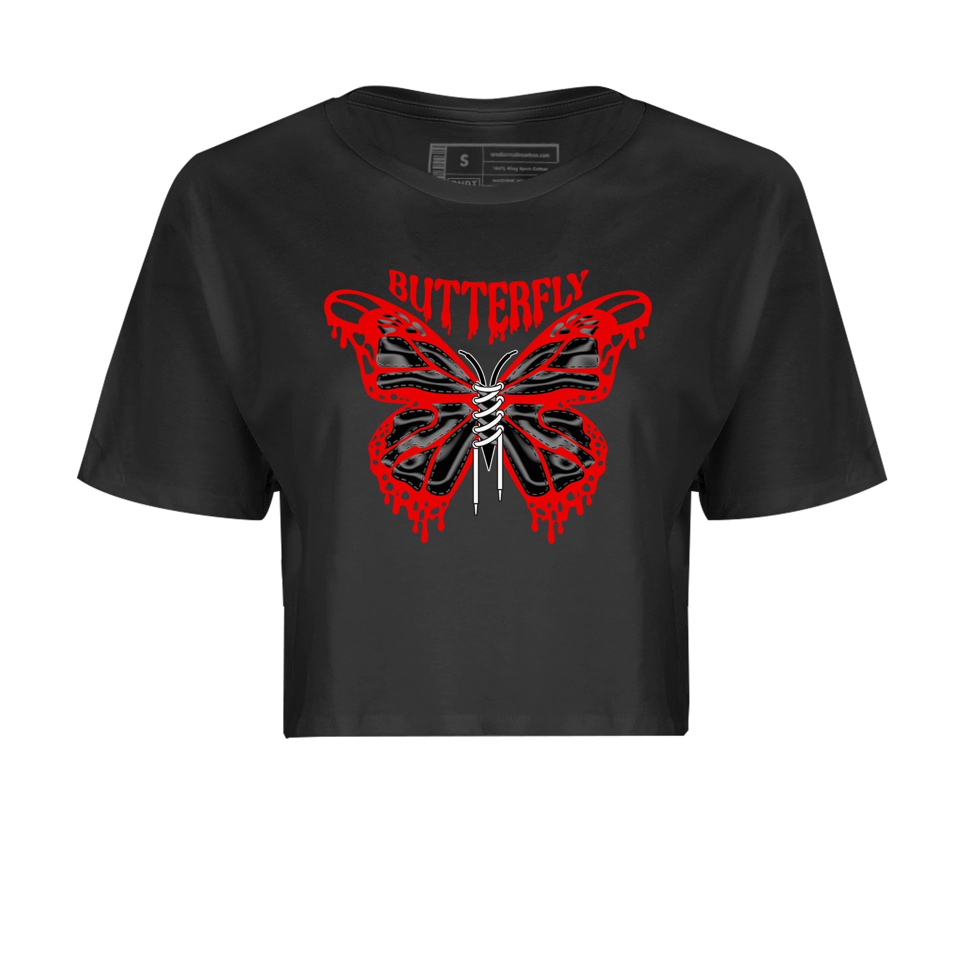 Butterfly Women's Tops - Air Jordan 6 Toro Bravo