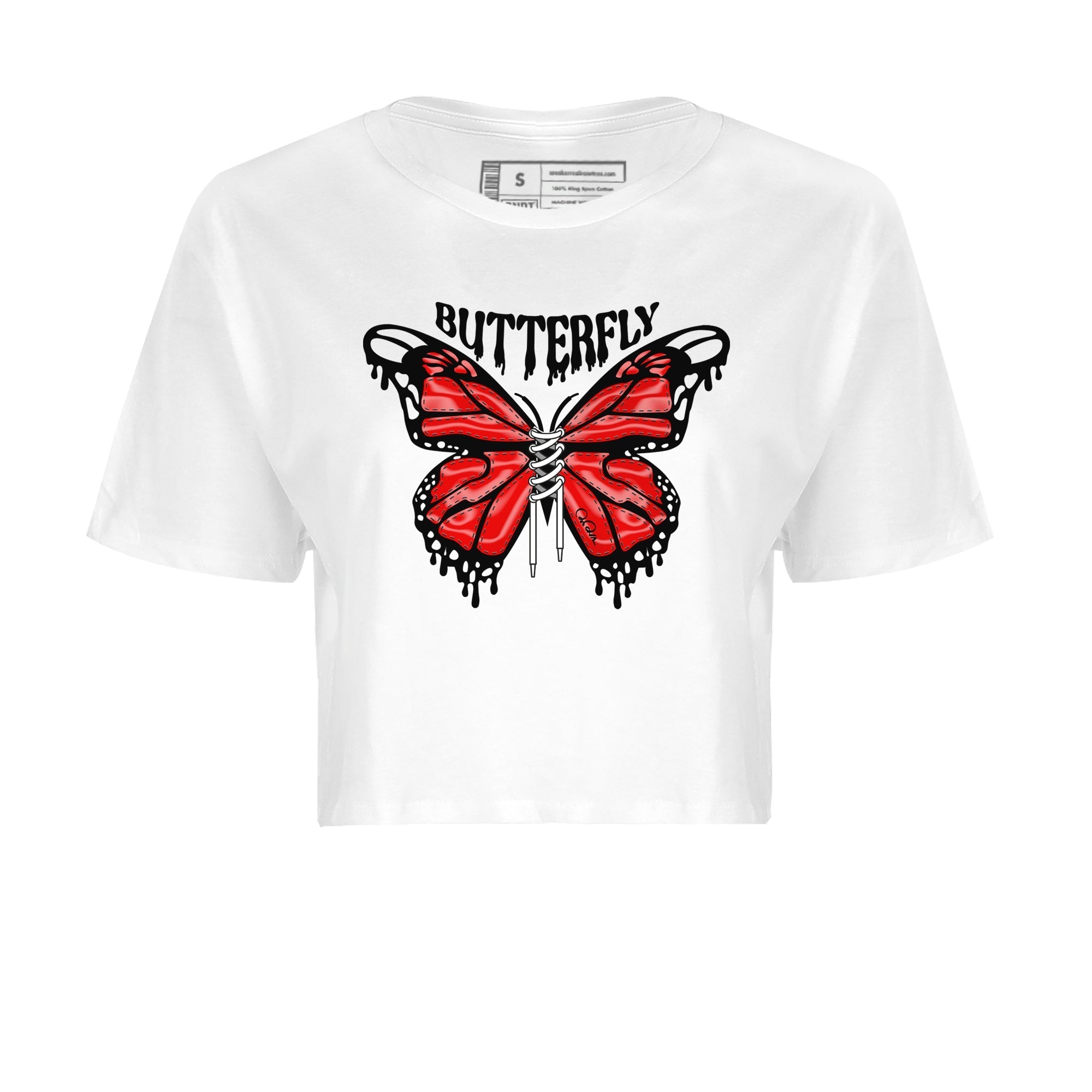 Butterfly Women's Tops - Air Jordan 6 Toro Bravo