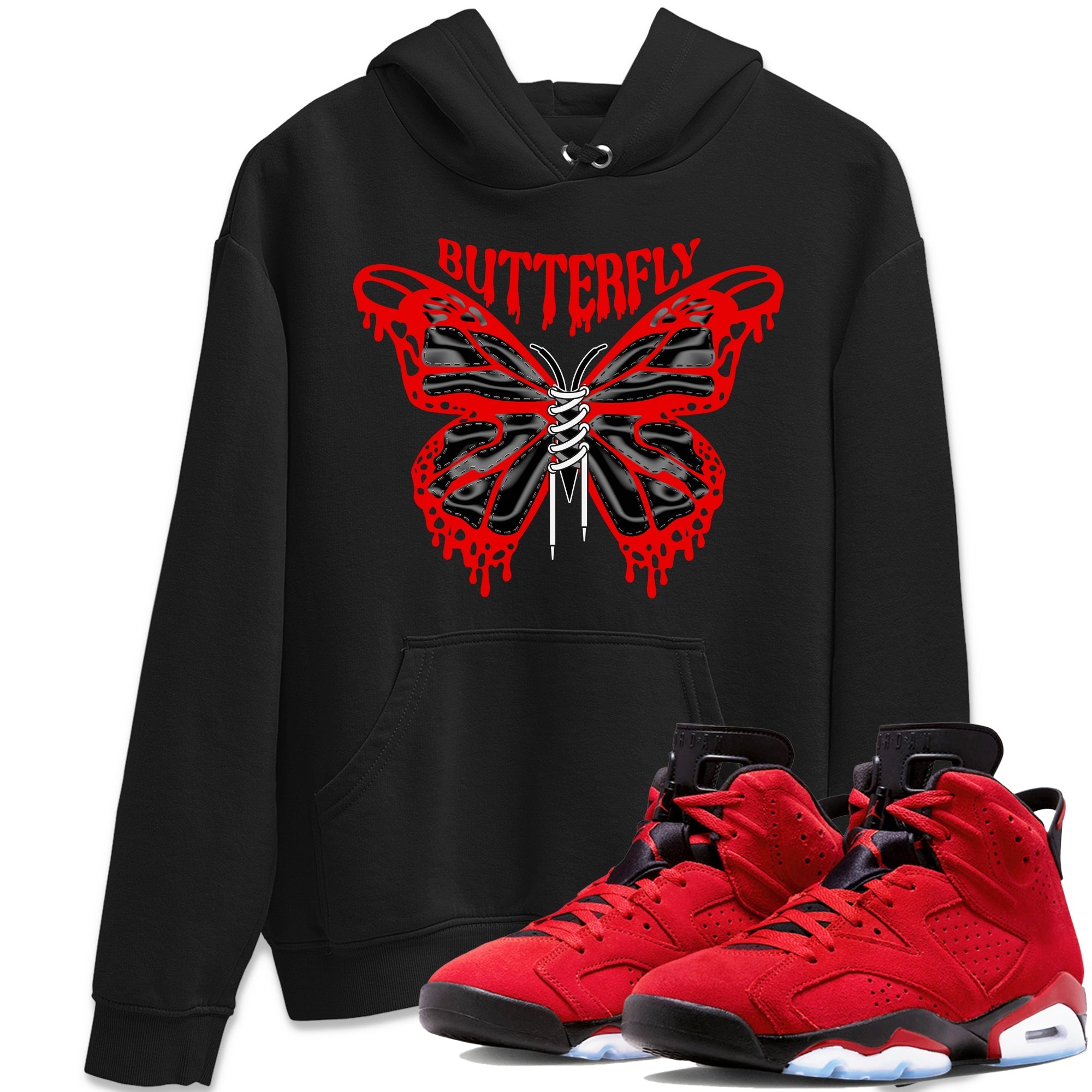 Butterfly Unisex Tops - Air Jordan 6 Toro Bravo