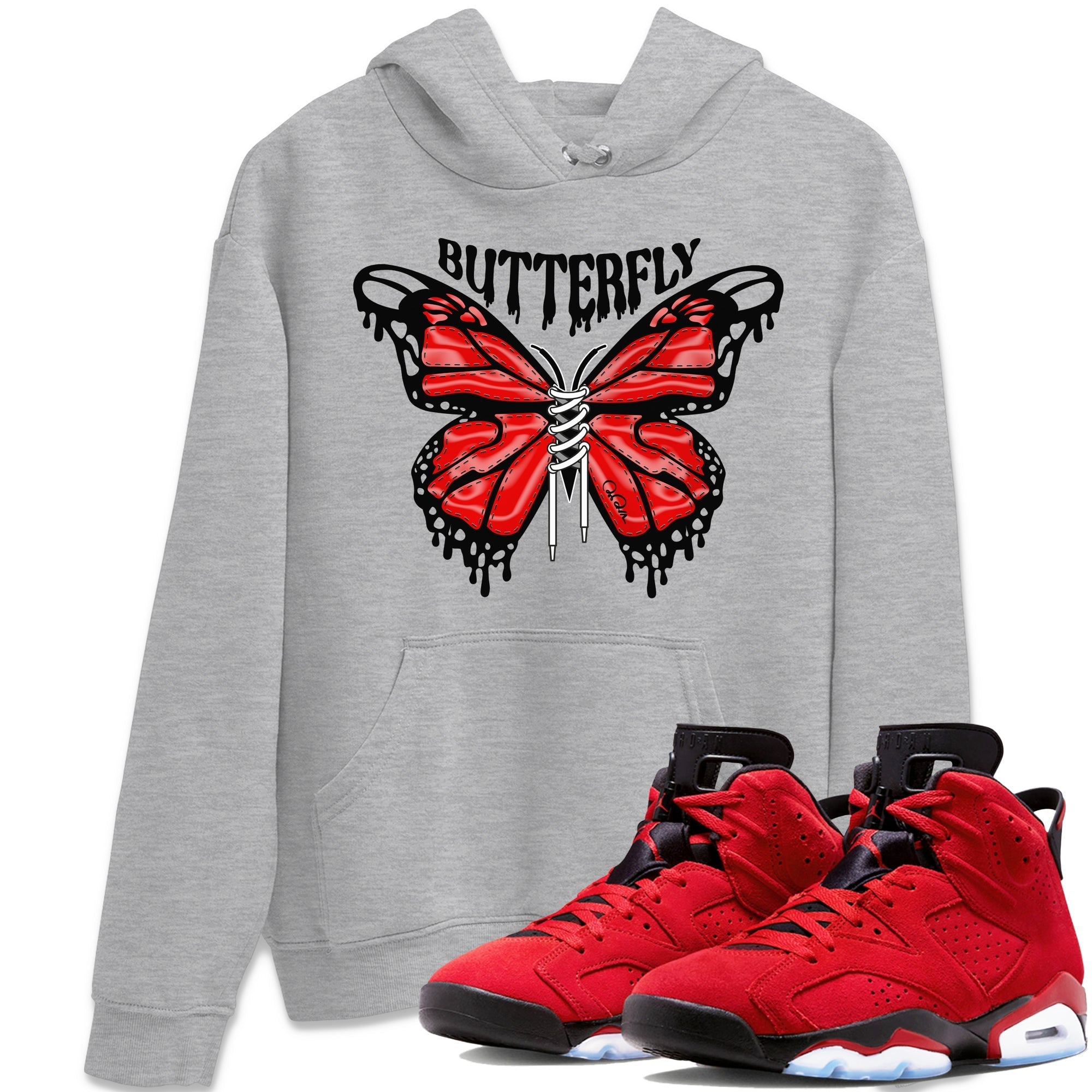 Butterfly Unisex Tops - Air Jordan 6 Toro Bravo