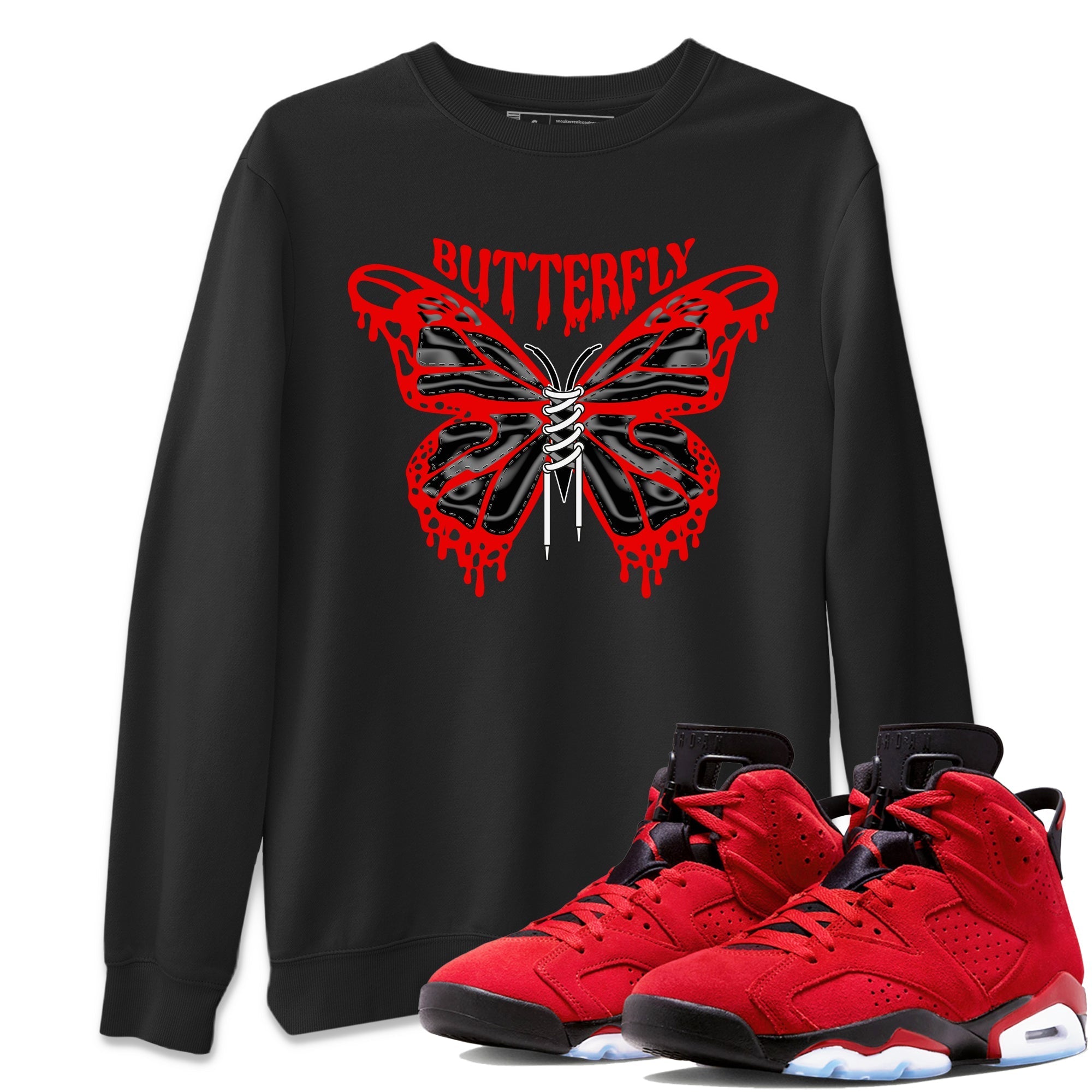 Butterfly Unisex Tops - Air Jordan 6 Toro Bravo