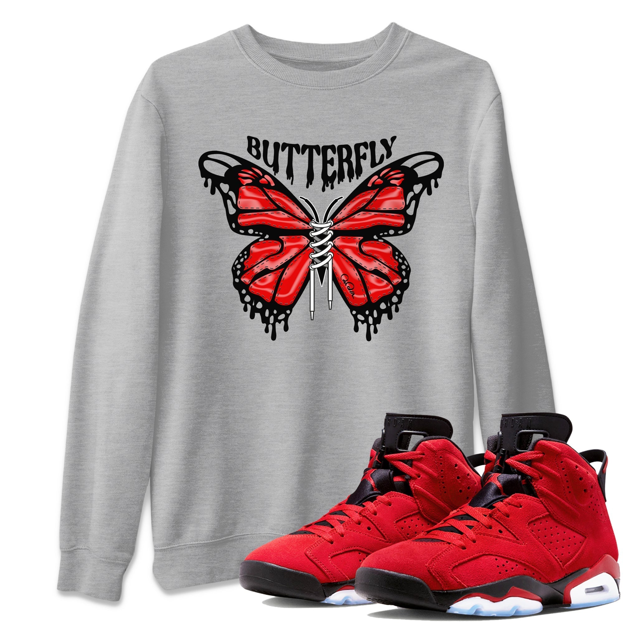 Butterfly Unisex Tops - Air Jordan 6 Toro Bravo