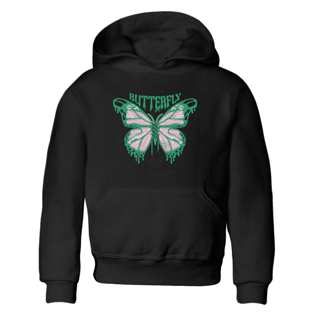 Butterfly snkmatch Tees Kids - Dunk Medium Soft Pink Malachite