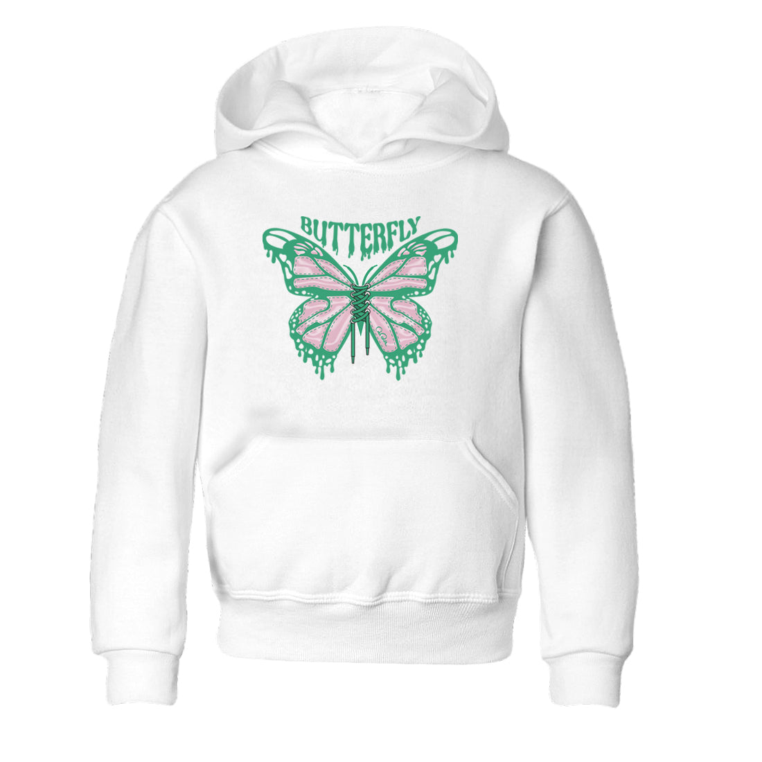 Butterfly snkmatch Tees Kids - Dunk Medium Soft Pink Malachite