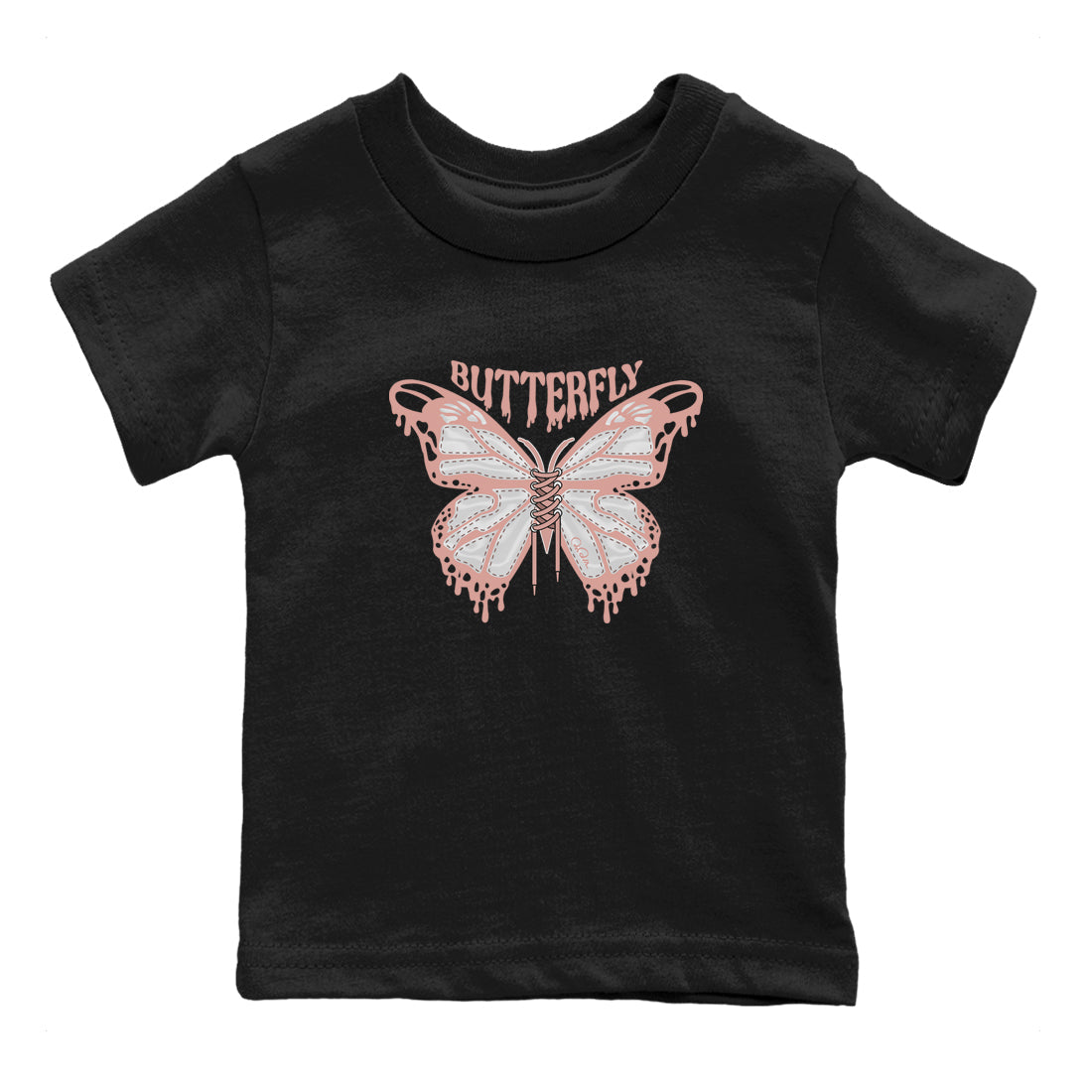 Butterfly snkmatch Tee Kids - Dunk Rose Whisper