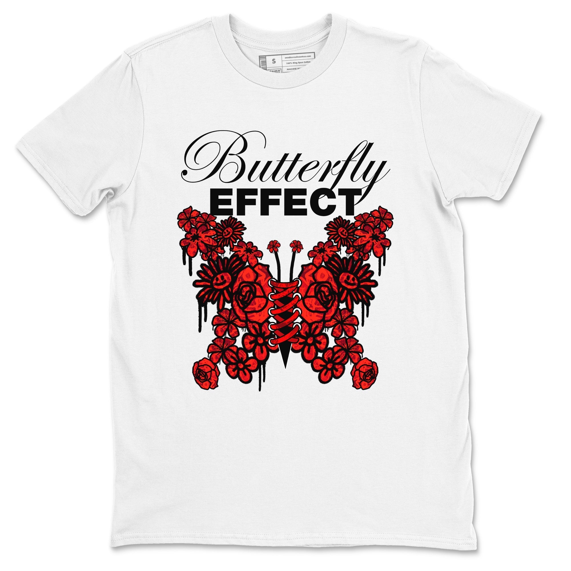 Butterfly Effect snkmatch Tee - Air Jordan 1 Satin Bred