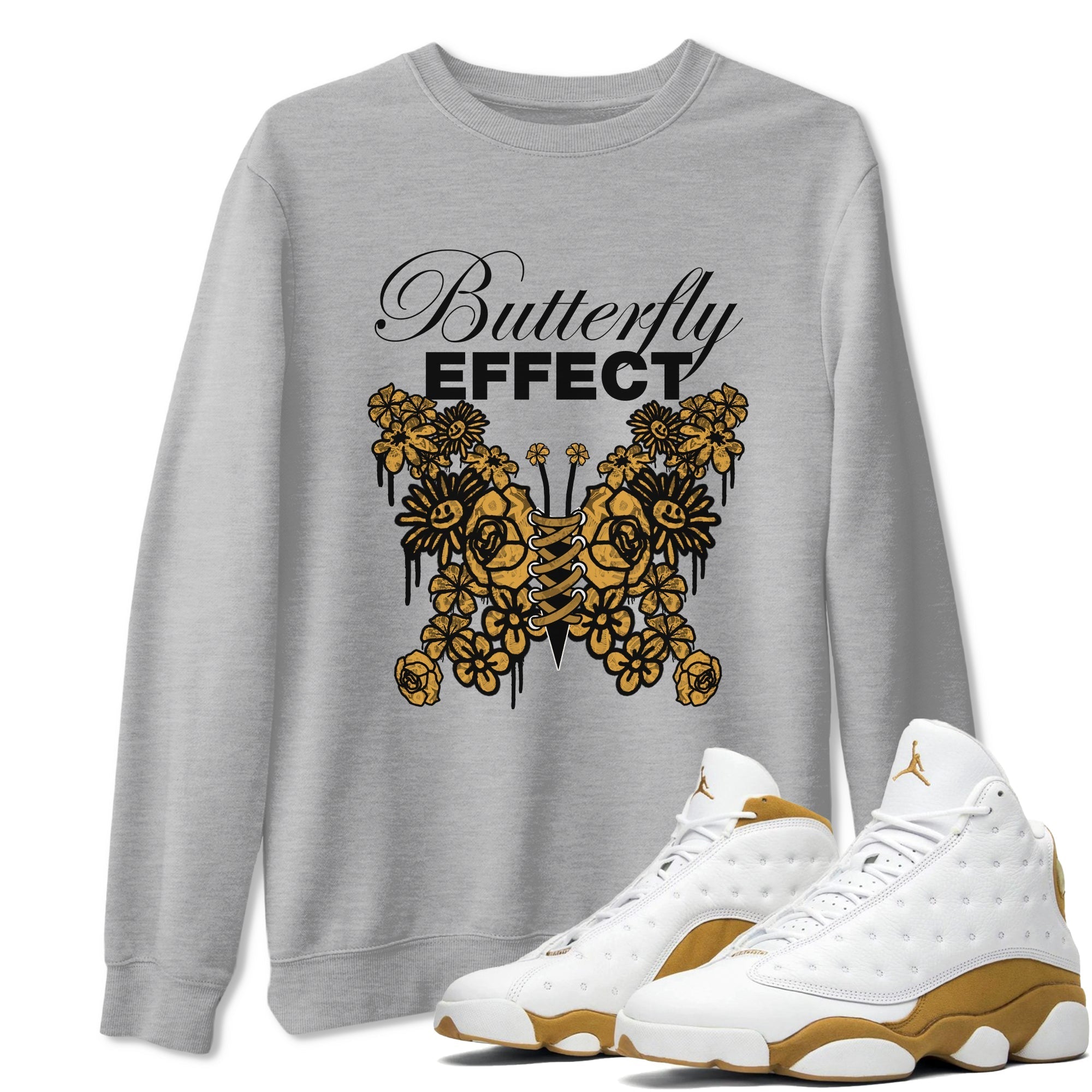 Butterfly Effect snkmatch Tee - Air Jordan 13 Wheat