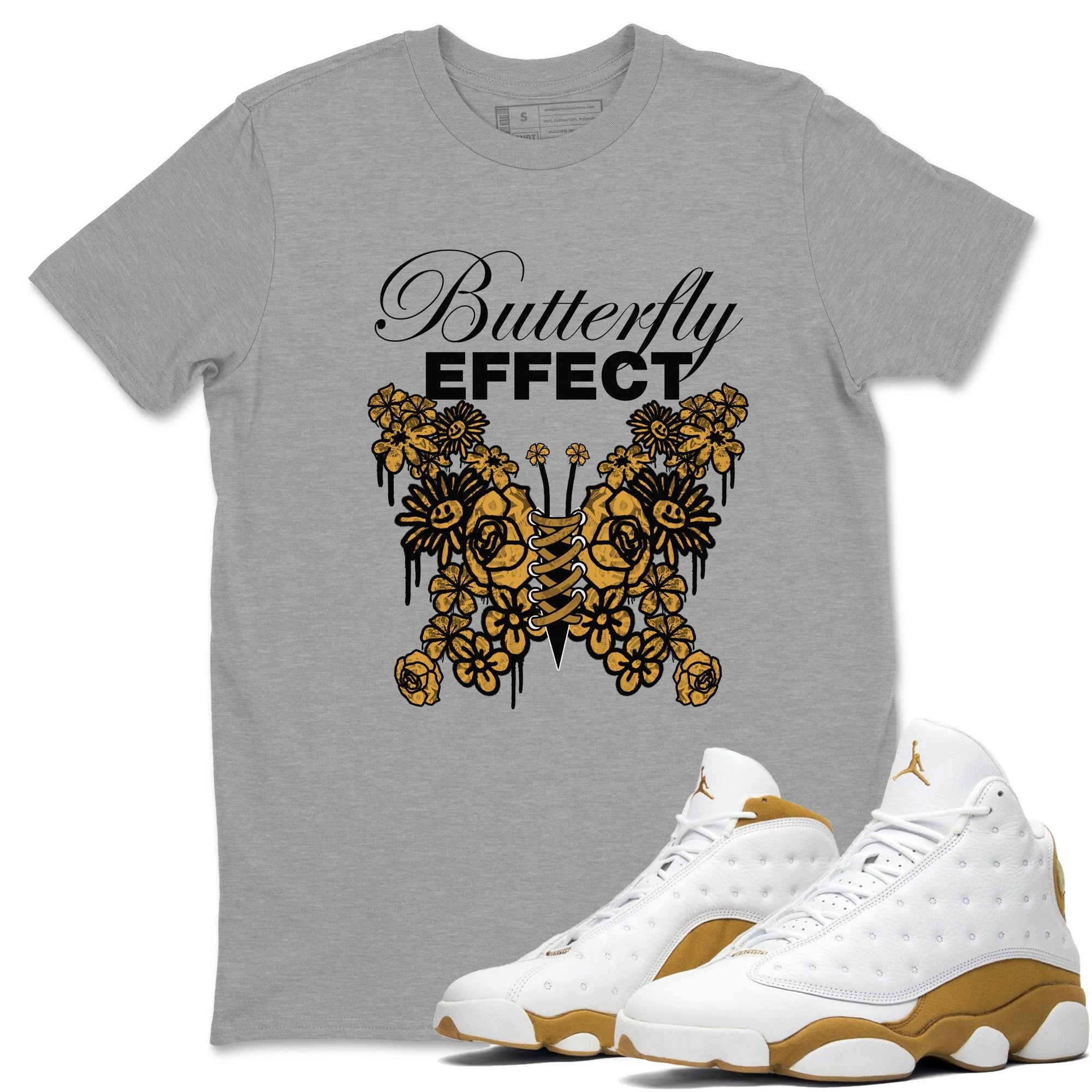 Butterfly Effect snkmatch Tee - Air Jordan 13 Wheat