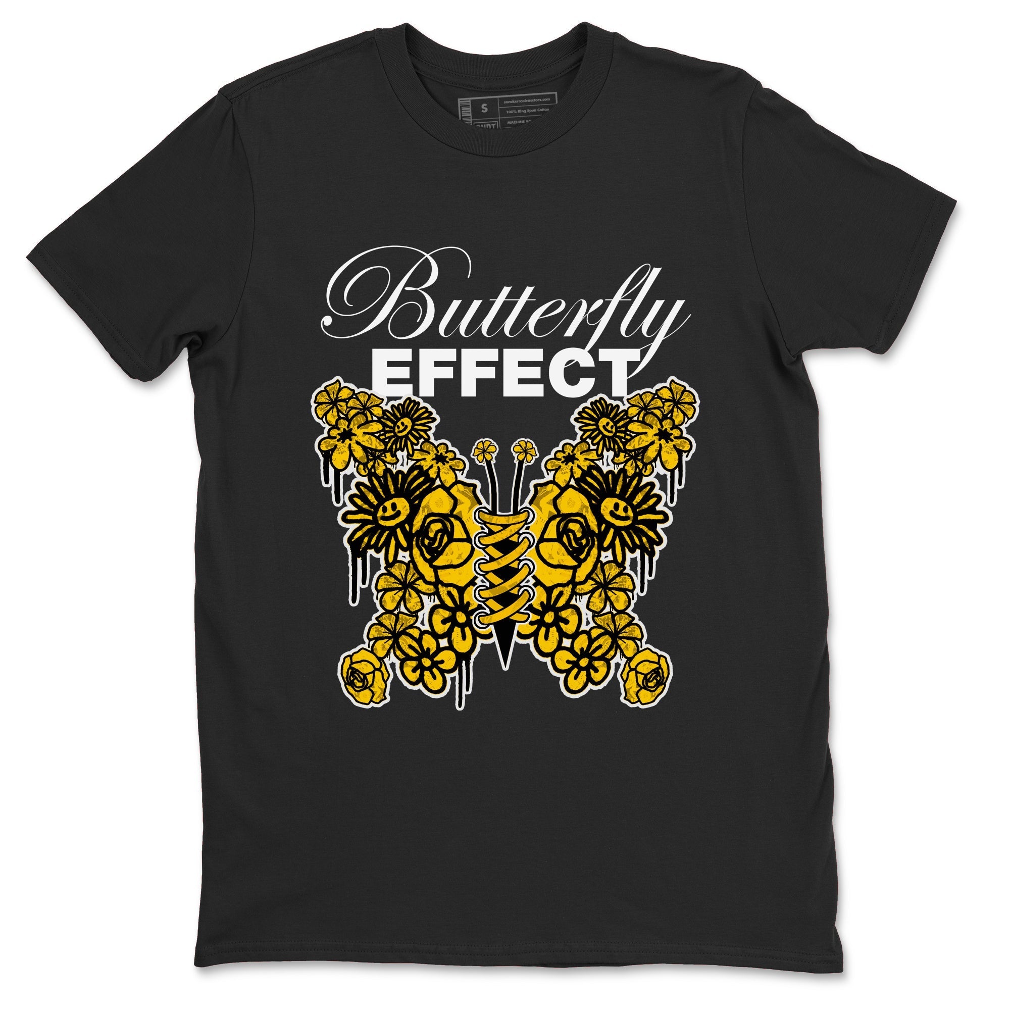 Butterfly Effect snkmatch Tee - Air Jordan 6 Yellow Ochre