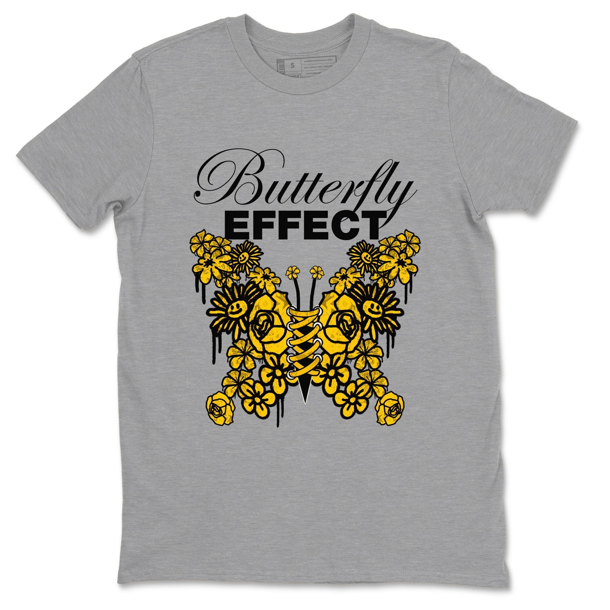 Butterfly Effect snkmatch Tee - Air Jordan 6 Yellow Ochre