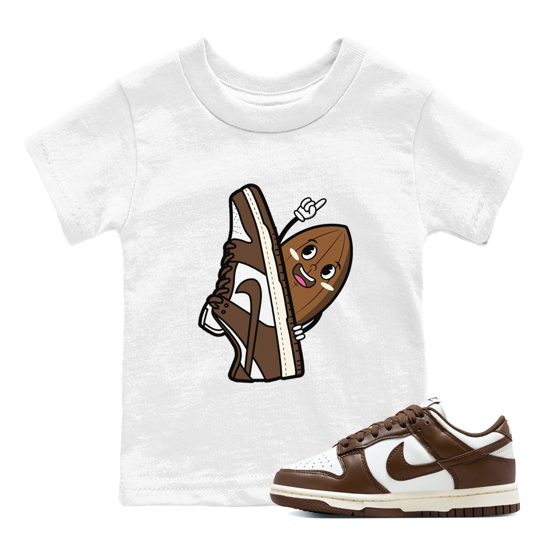Cacao Friend snkmatch Tee Kids - Dunk Cacao Wow