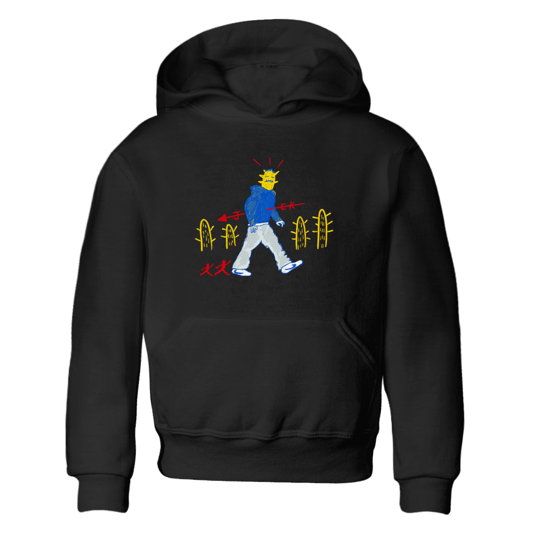Cactus Man snkmatch Tees Kids - Air Jordan 1 Travis Scott Canary