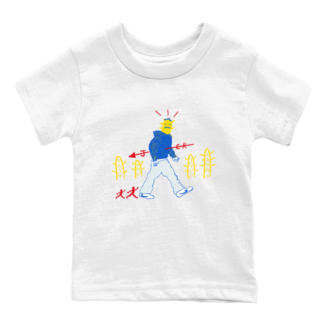 Cactus Man snkmatch Tees Kids - Air Jordan 1 Travis Scott Canary