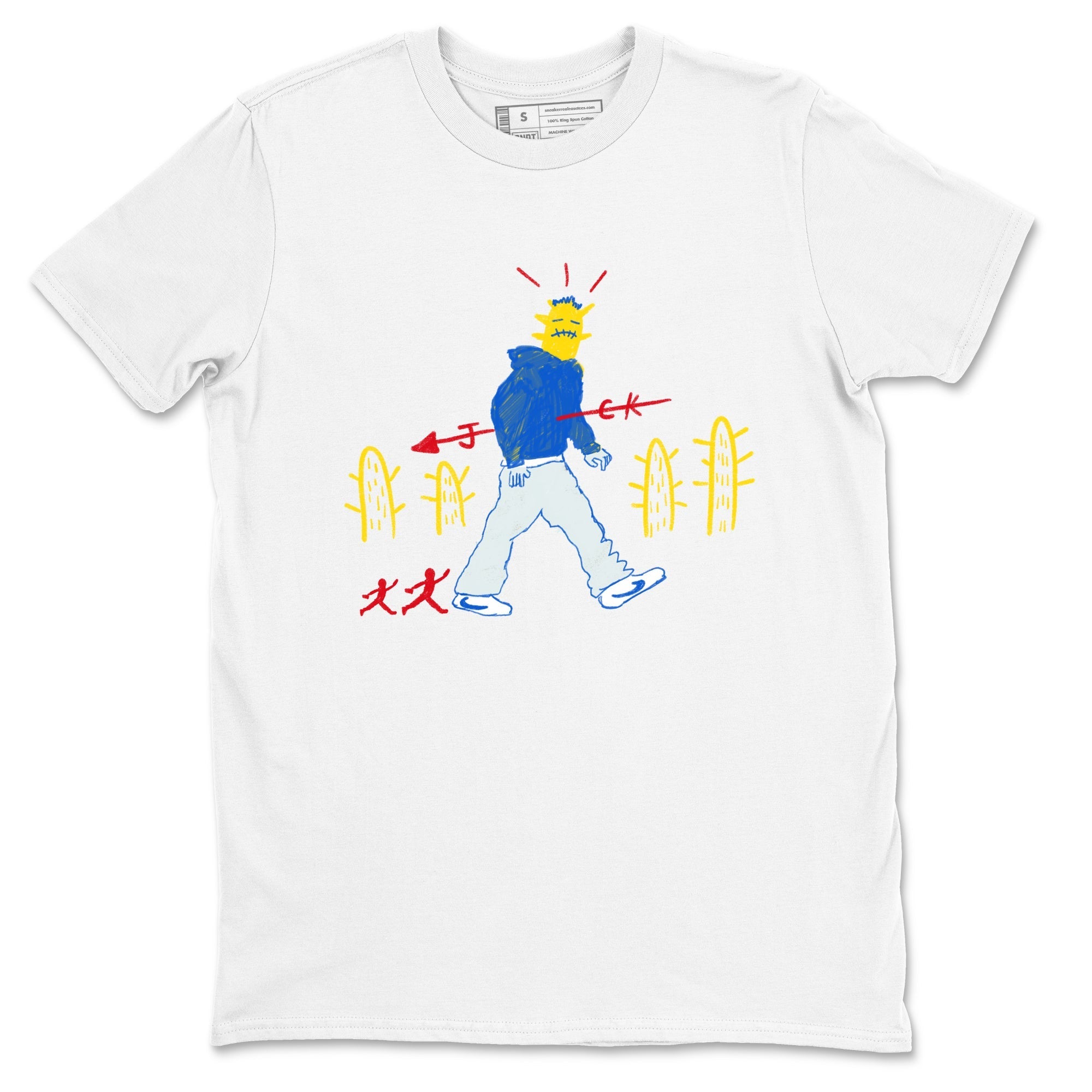 Cactus Man snkmatch Tees - Air Jordan 1 Travis Scott Canary