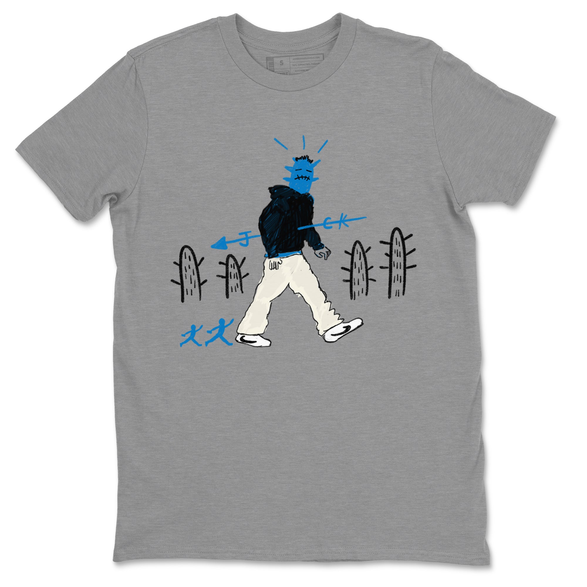 Cactus Man snkmatch Tees - Air Jordan 1 Travis Scott Fragment