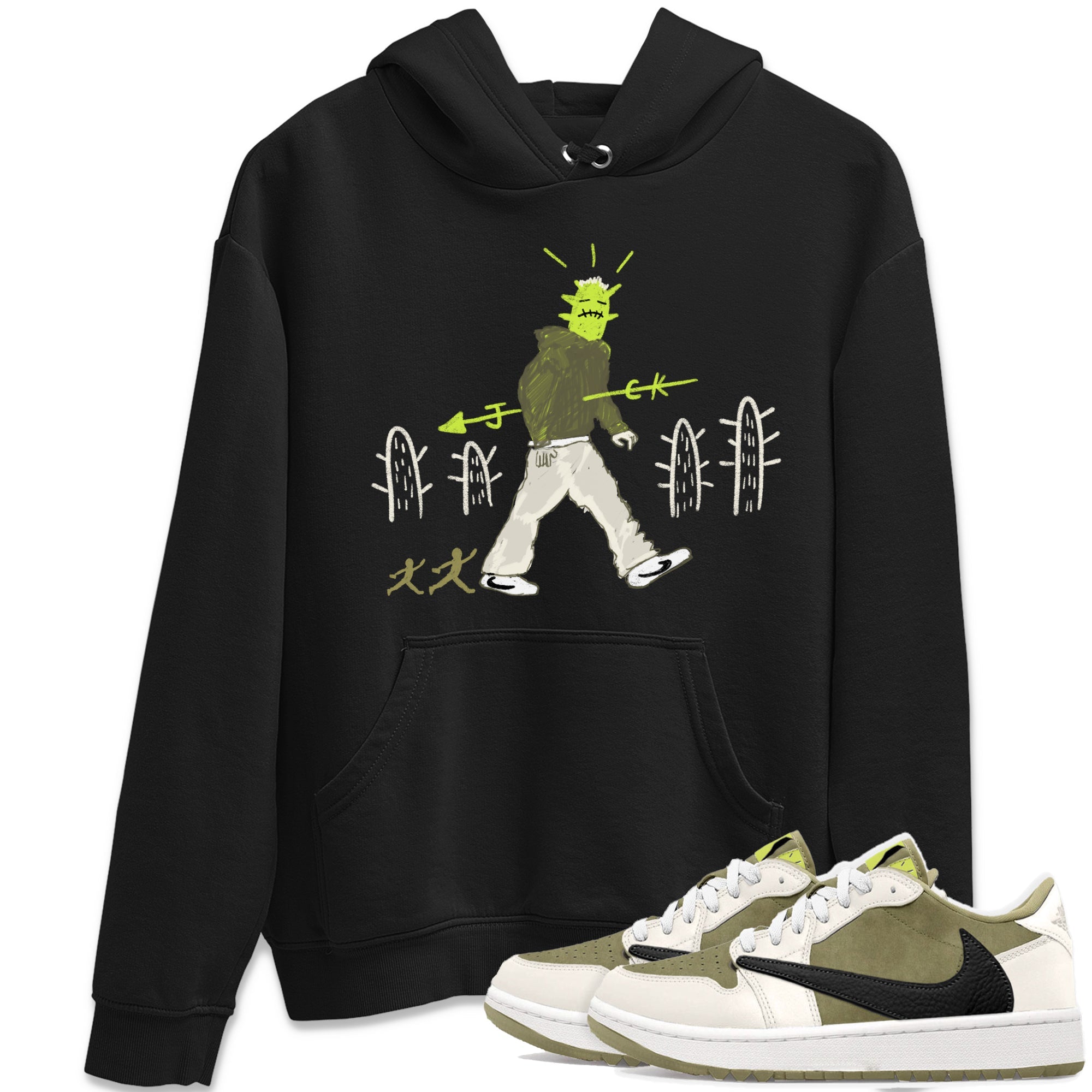 Cactus Man snkmatch Tees - Air Jordan 1 Travis Scott Golf