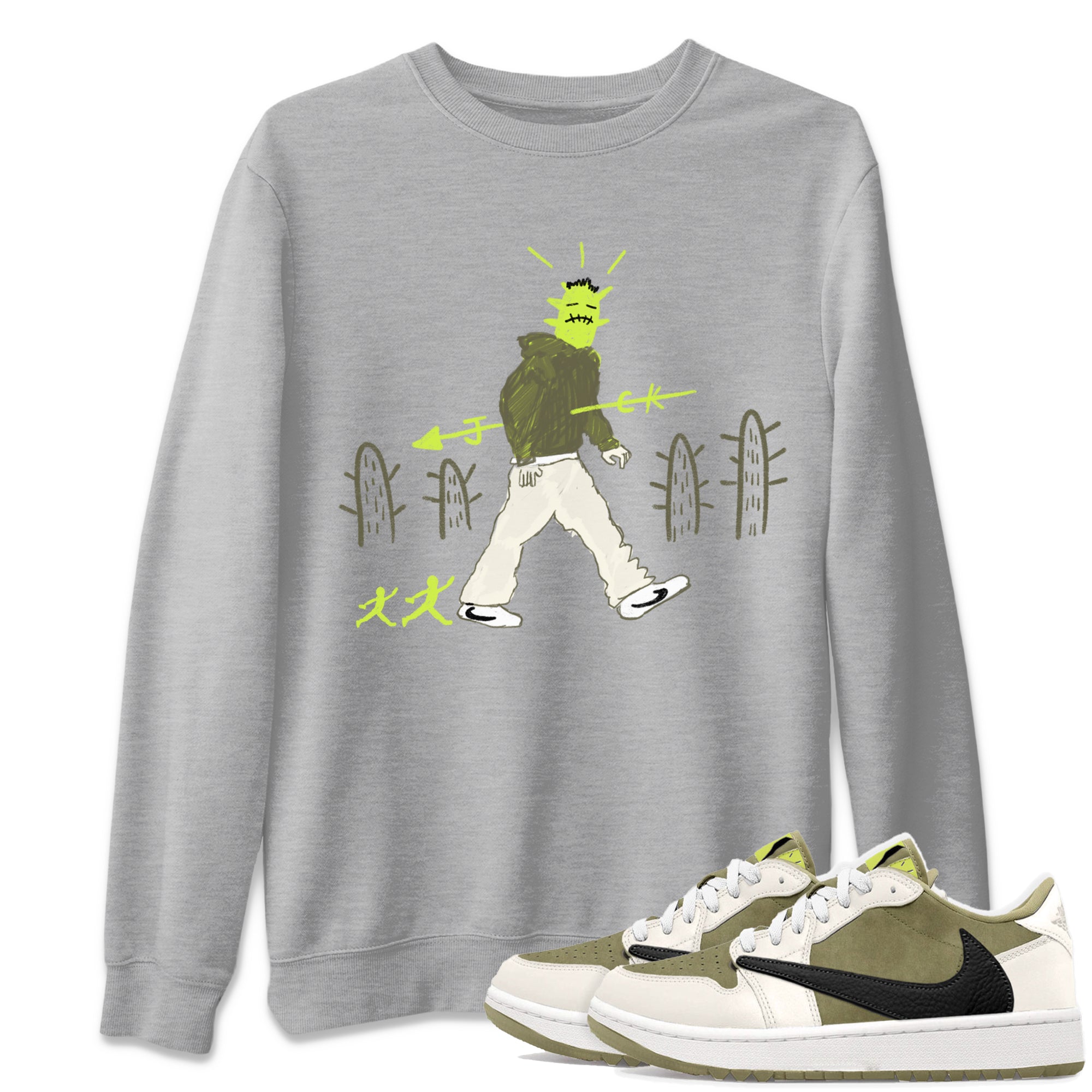 Cactus Man snkmatch Tees - Air Jordan 1 Travis Scott Golf