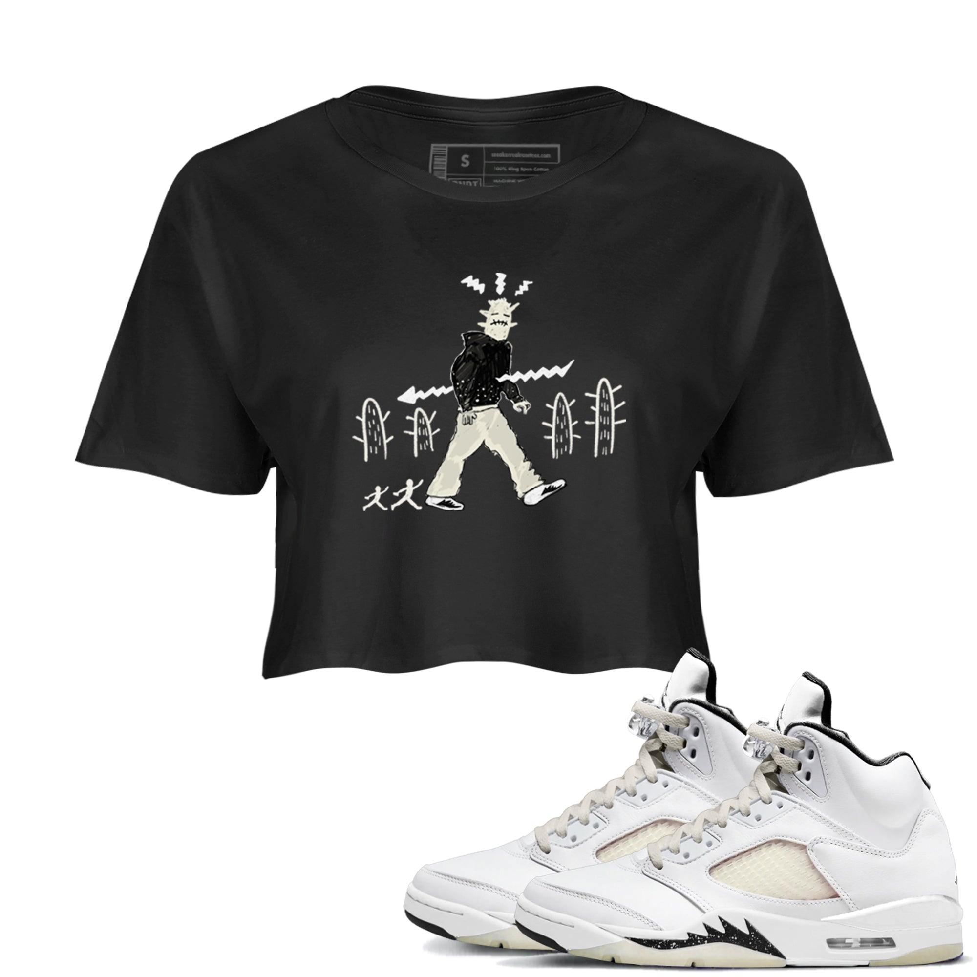 Cactus Man snkmatch Women's Top - Air Jordan 5 Sail