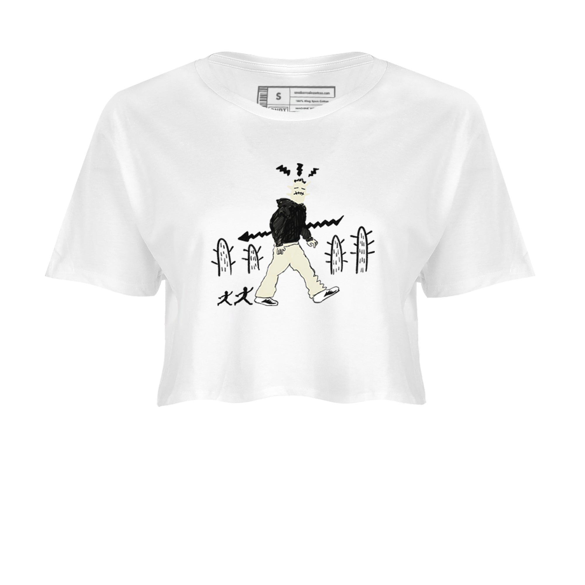Cactus Man snkmatch Women's Top - Air Jordan 5 Sail