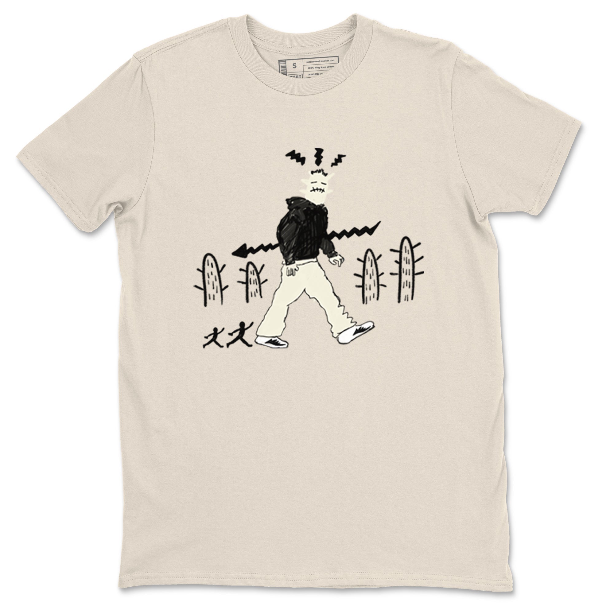 Cactus Man snkmatch Tees - Air Jordan 5 Sail
