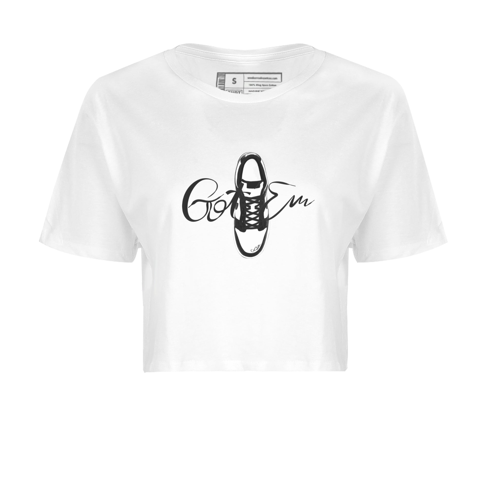 Caligraphy Shoe Lace Women's Tops - Dunk Panda