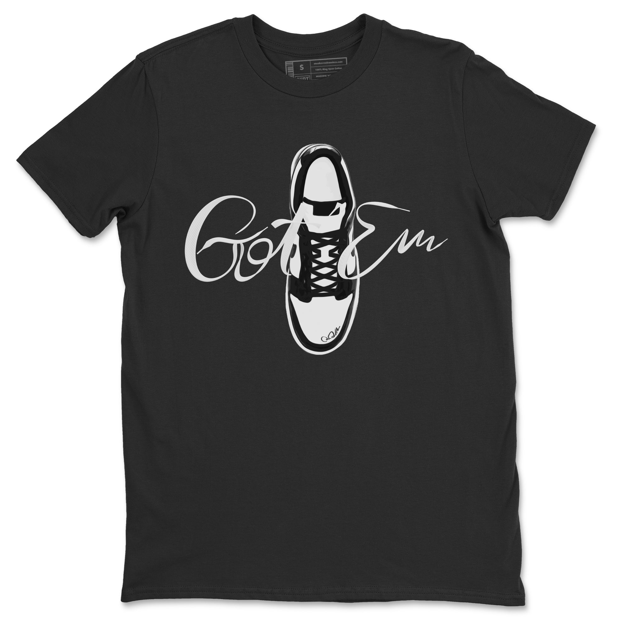 Caligraphy Shoe Lace Unisex Tops - Dunk Panda