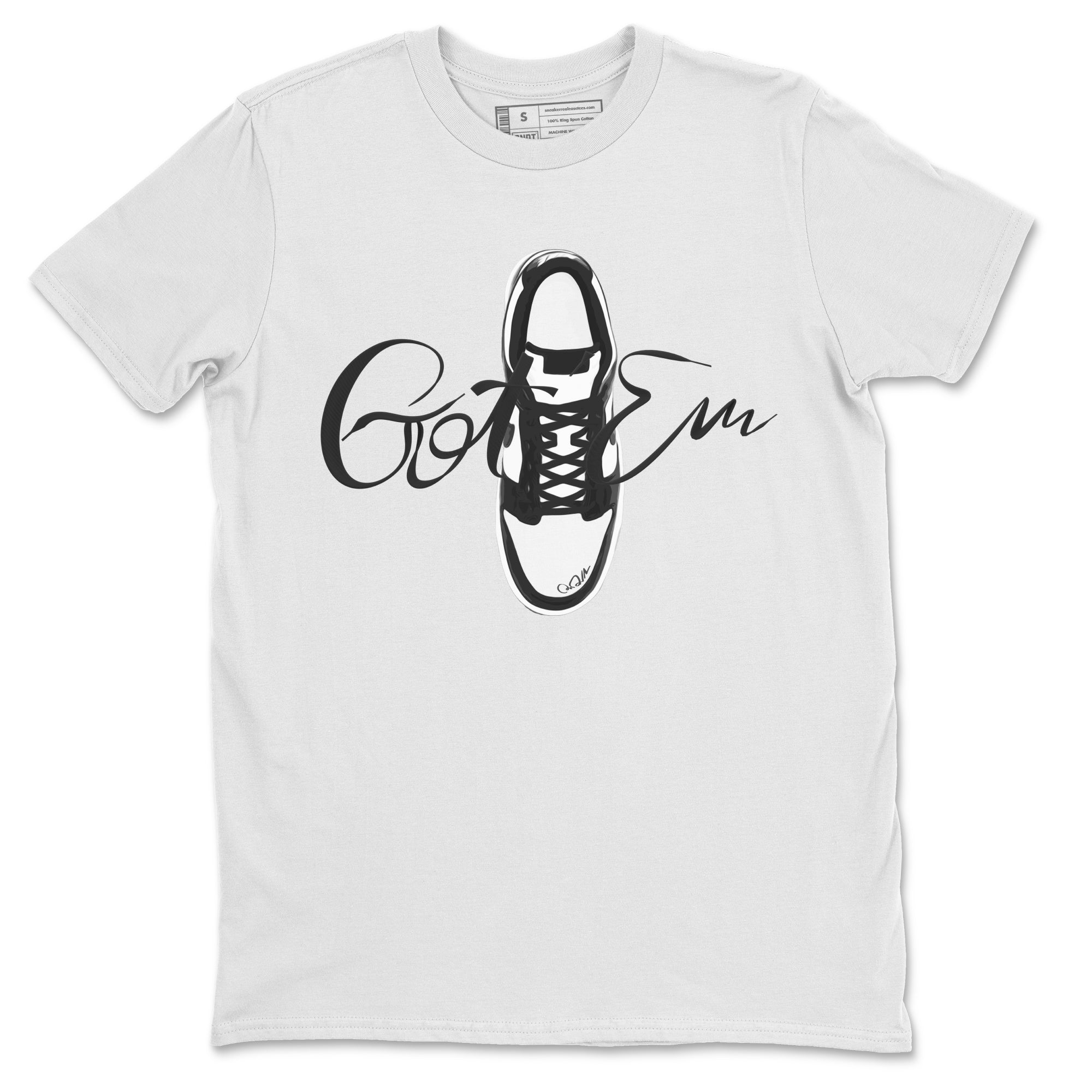 Caligraphy Shoe Lace Unisex Tops - Dunk Panda