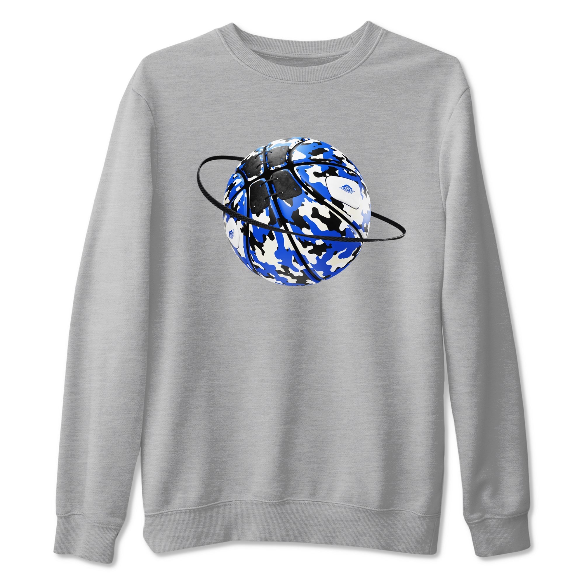 Camo Basketball Planet snkmatch Tees - Air Jordan 1 Game Royal