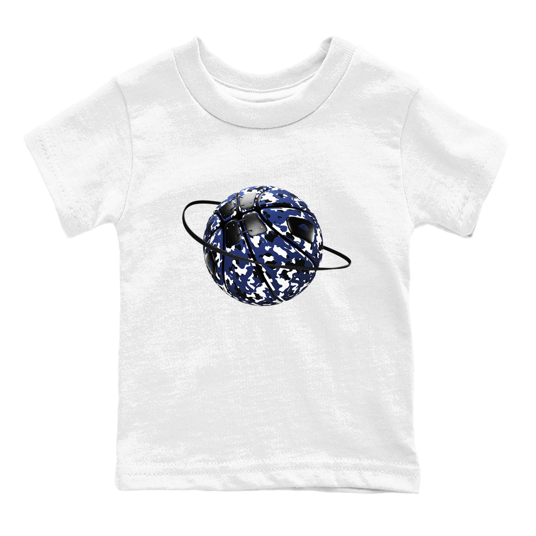 Camo Basketball Planet snkmatch Tees Kids - Air Jordan 1 Midnight Navy