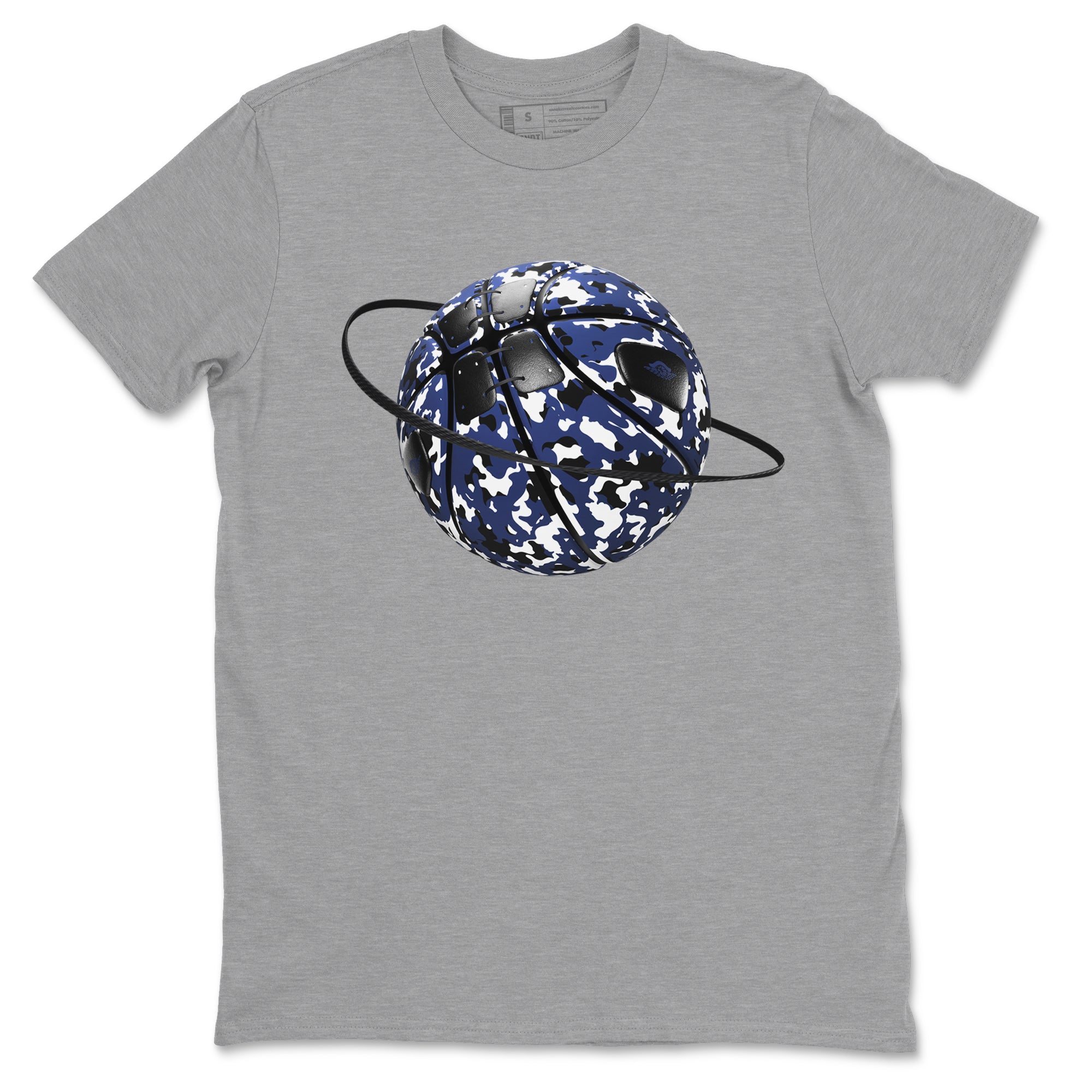 Camo Basketball Planet snkmatch Tees - Air Jordan 1 Midnight Navy
