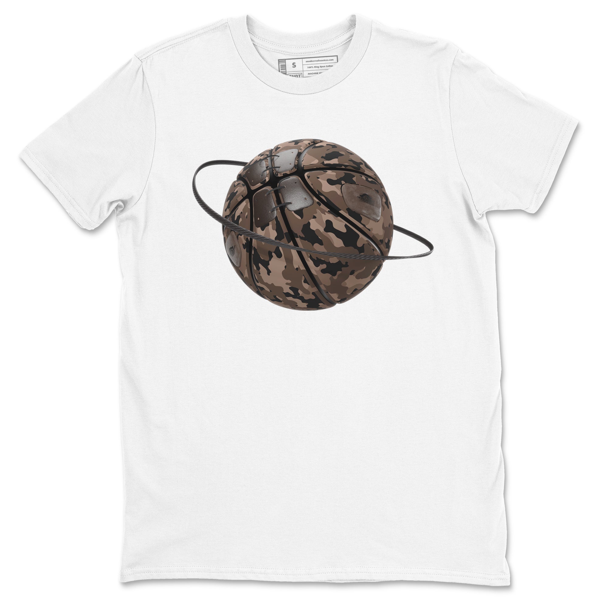 Camo Basketball Planet snkmatch Tees - Air Jordan 1 Travis Scott Velvet Brown