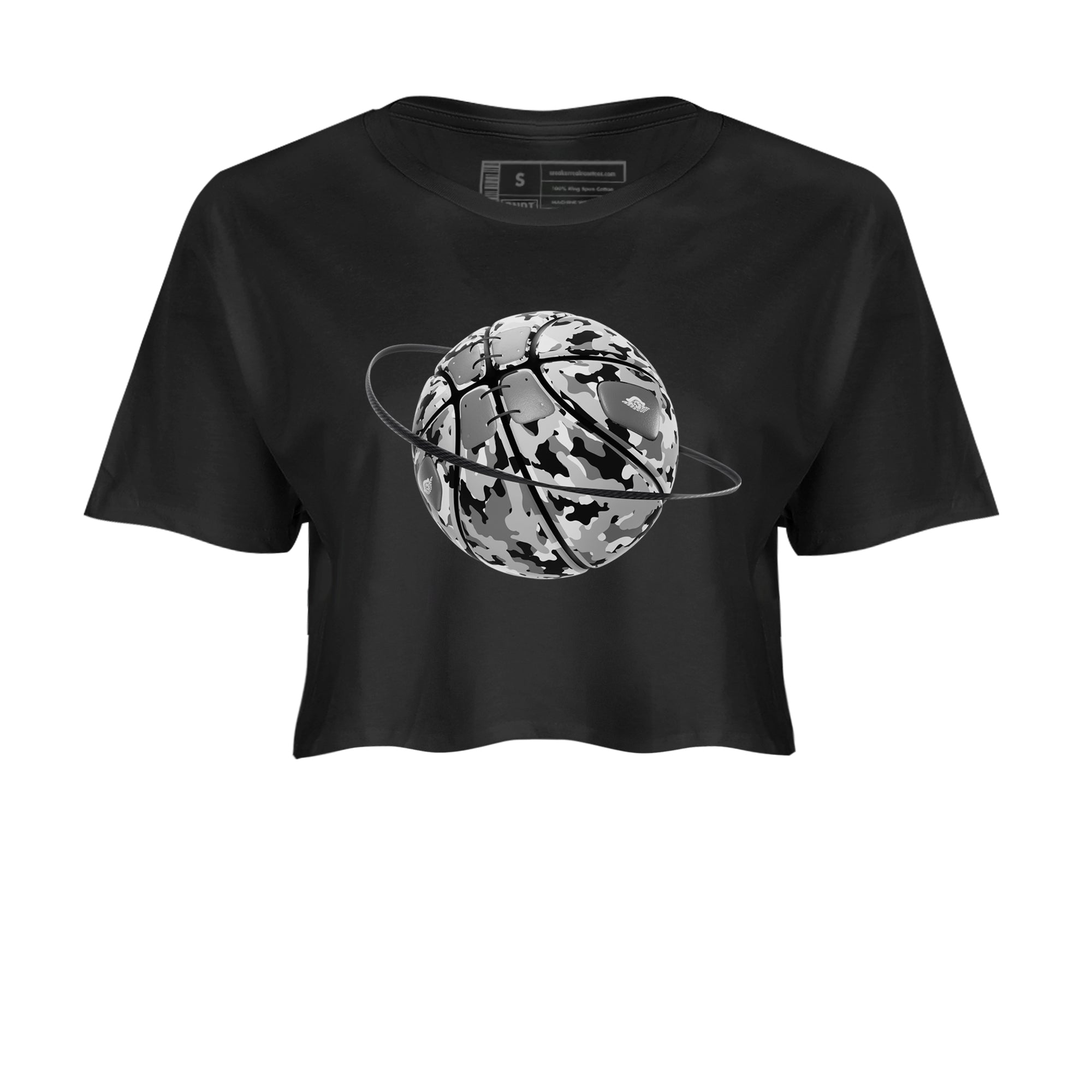 Camo Basketball Planet snkmatch Women's Top - Air Jordan 1 Wolf Grey