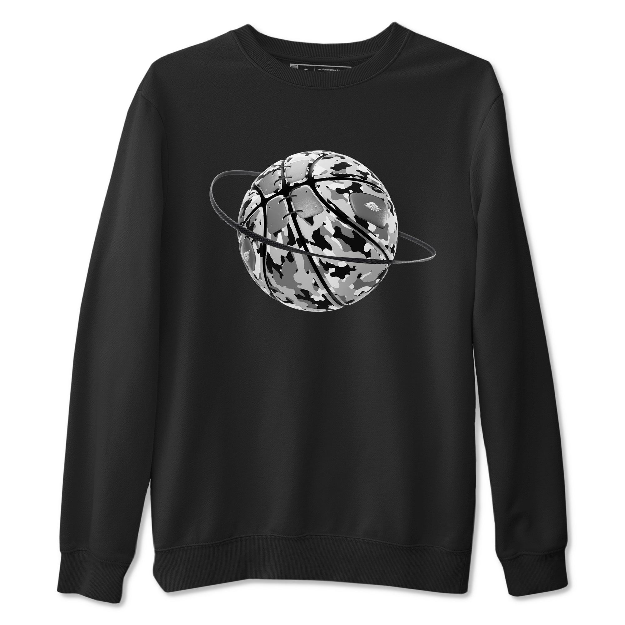 Camo Basketball Planet snkmatch Tees - Air Jordan 1 Wolf Grey