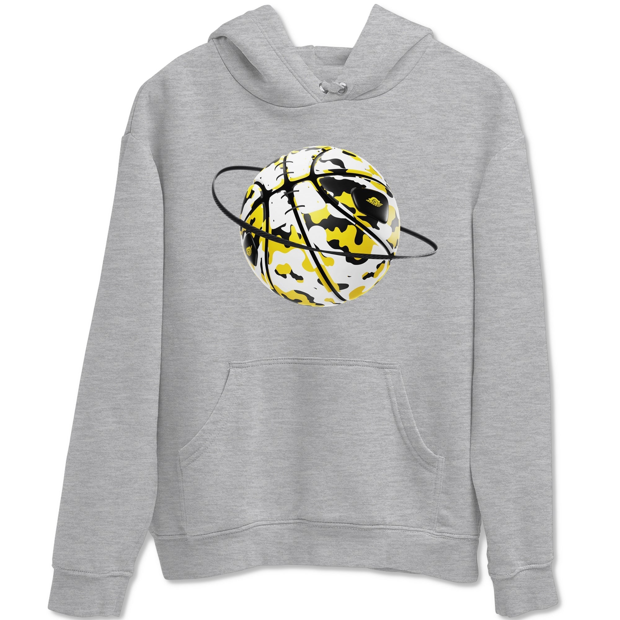 Camo Basketball Planet snkmatch Tees - Air Jordan 1 Yellow Ochre