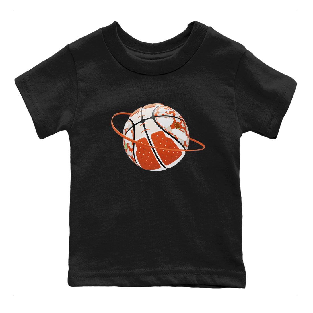 Camo Basketball Planet snkmatch Tees Kids - Air Jordan 13 Dune Red