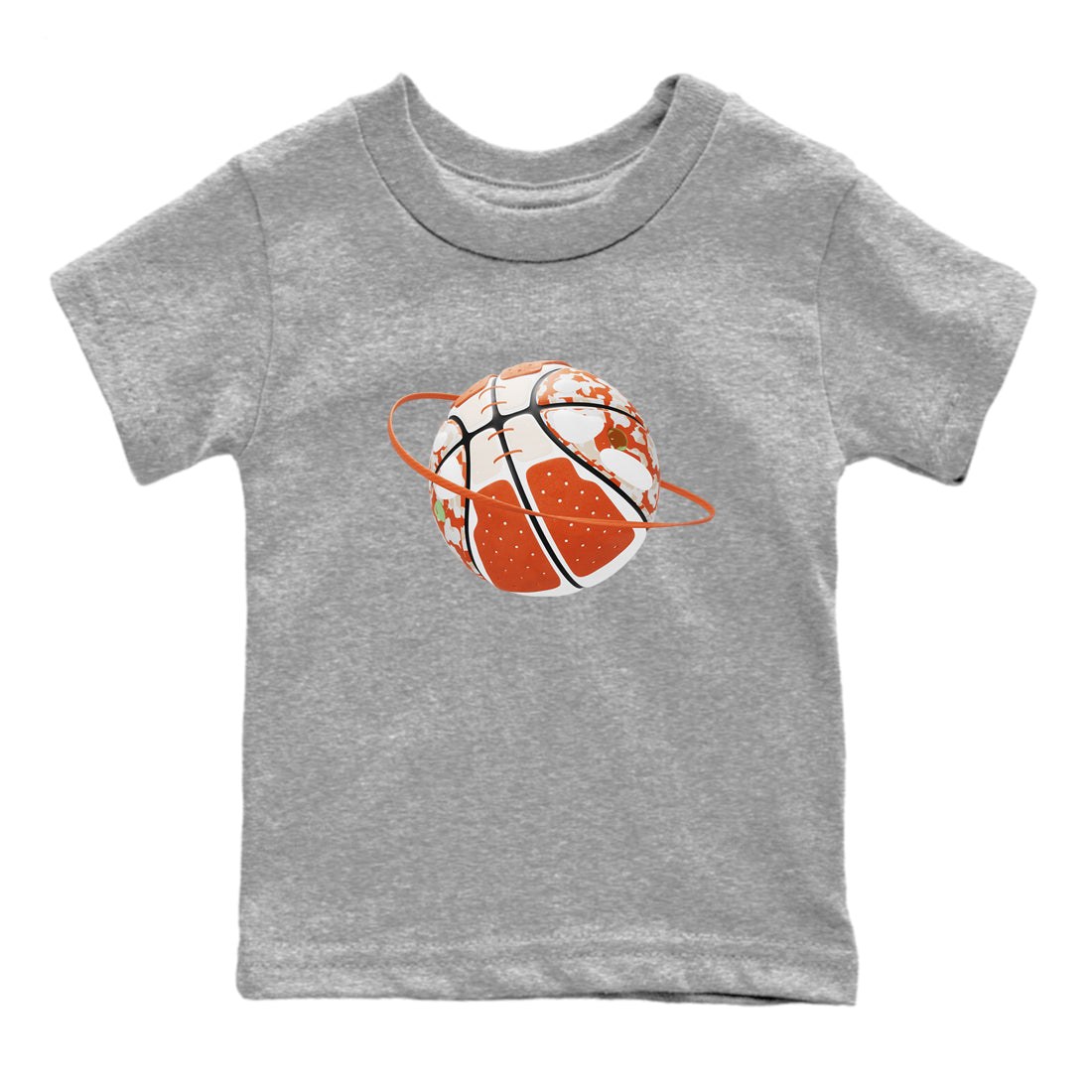 Camo Basketball Planet snkmatch Tees Kids - Air Jordan 13 Dune Red