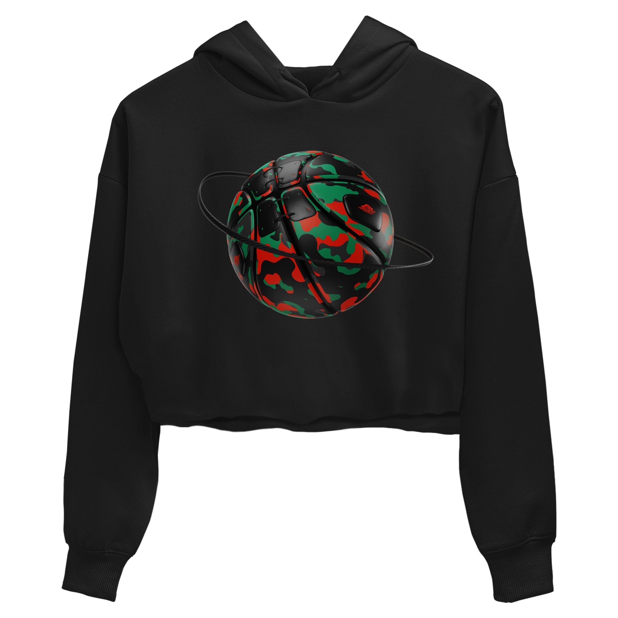 Camo Basketball Planet snkmatch Women's Top - Air Jordan 2 Christmas