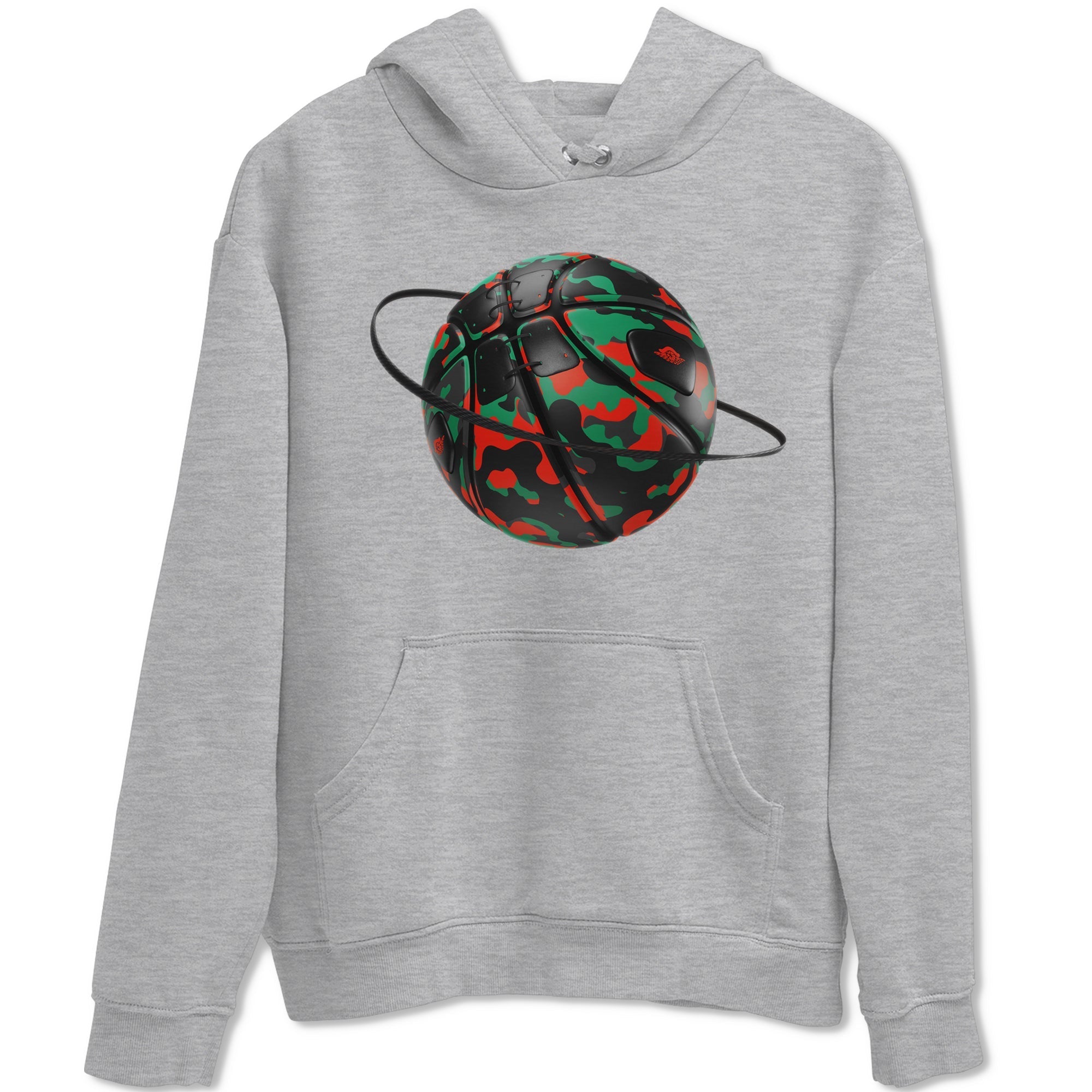 Camo Basketball Planet snkmatch Tee - Air Jordan 2 Christmas