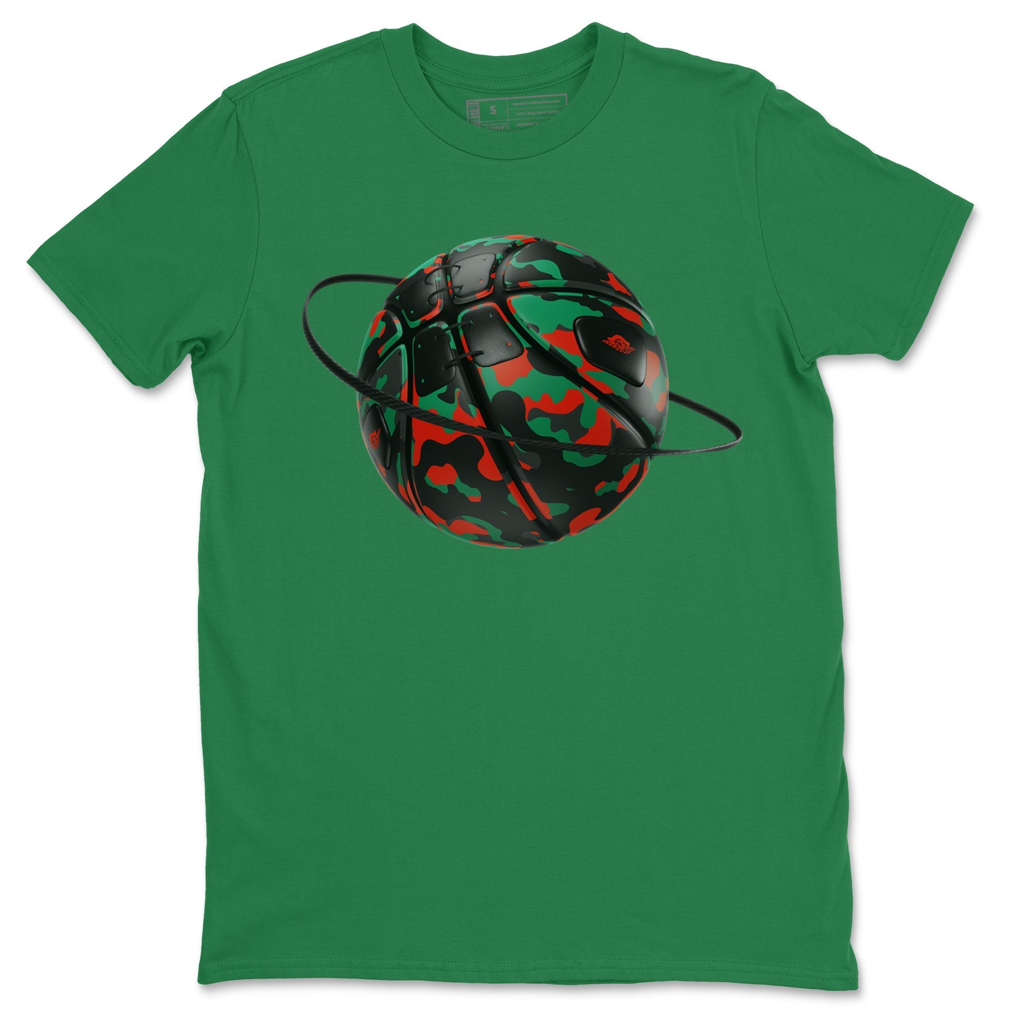 Camo Basketball Planet snkmatch Tee - Air Jordan 2 Christmas