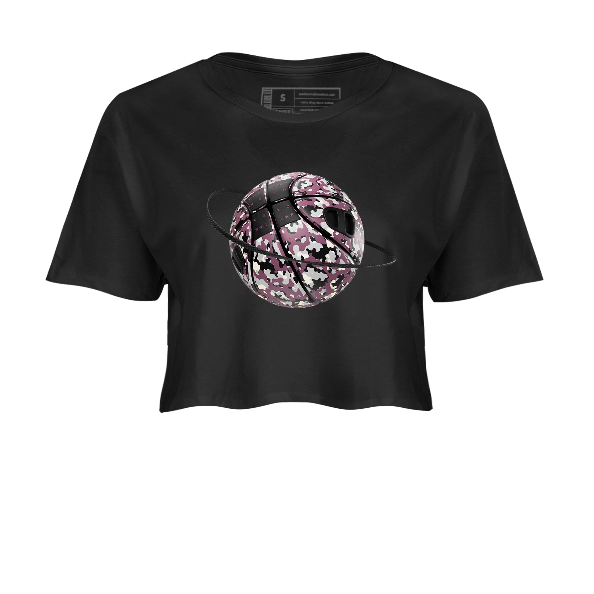 Camo Basketball Planet snkmatch Women's Top - Air Jordan 3 A Ma Maniere x Black