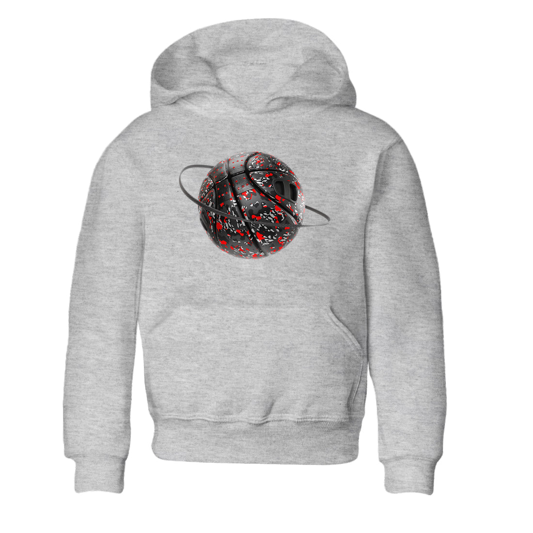 Camo Basketball Planet snkmatch Tees Kids - Air Jordan 3 Black Cement