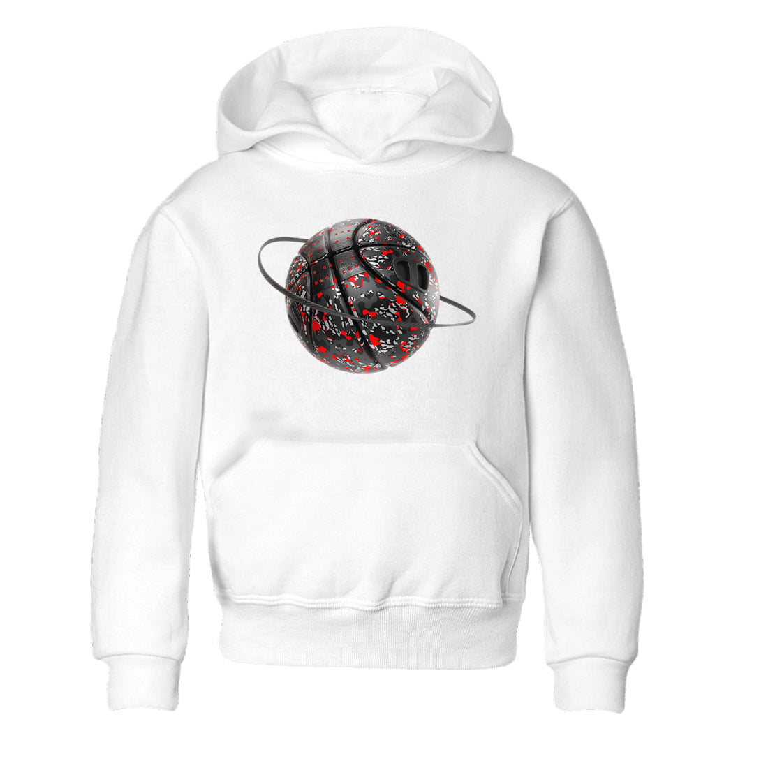 Camo Basketball Planet snkmatch Tees Kids - Air Jordan 3 Black Cement