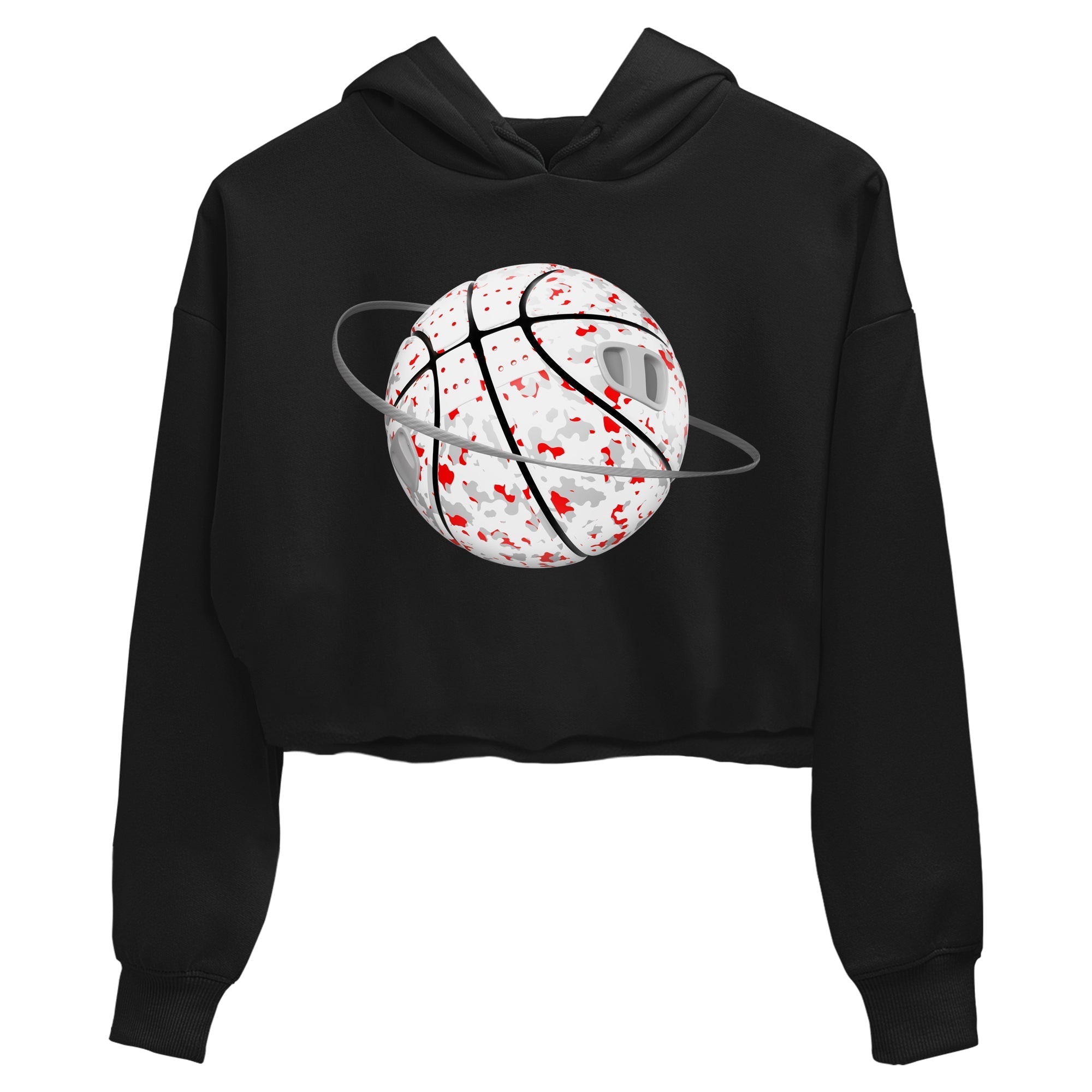 Camo Basketball Planet snkmatch Women's Top - Air Jordan 3 Cement Grey