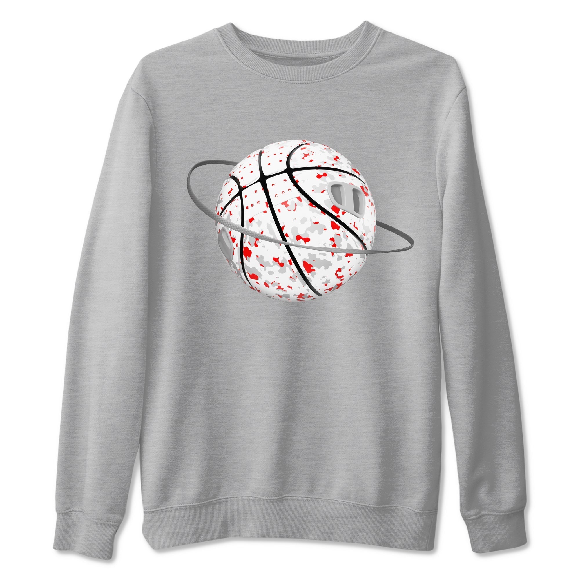 Camo Basketball Planet snkmatch Tees - Air Jordan 3 Cement Grey