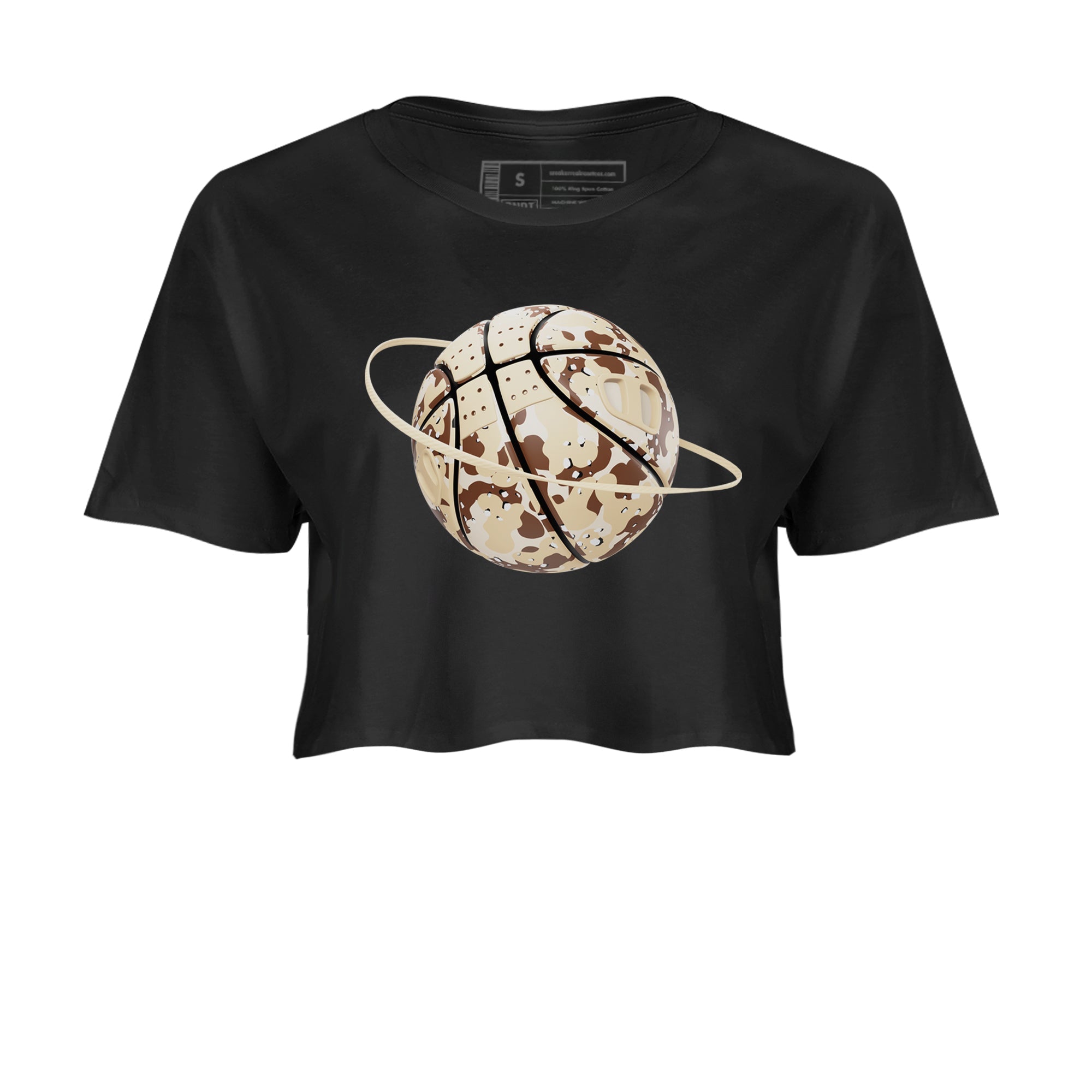 Camo Basketball Planet snkmatch Women's Top - Air Jordan 3 Desert Camo
