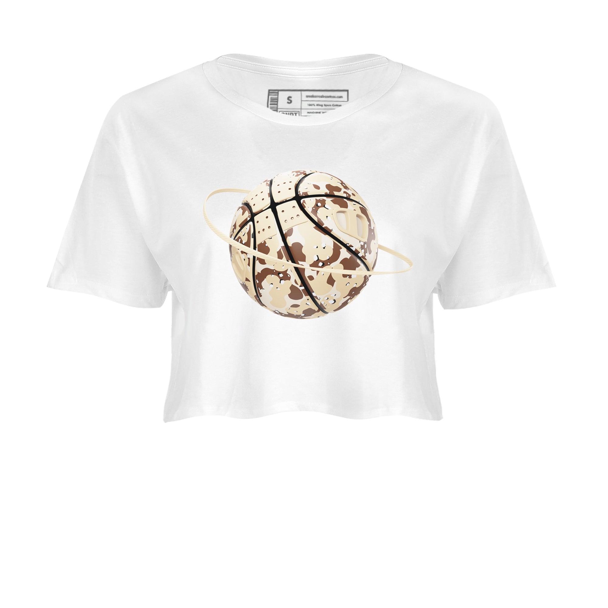 Camo Basketball Planet snkmatch Women's Top - Air Jordan 3 Desert Camo