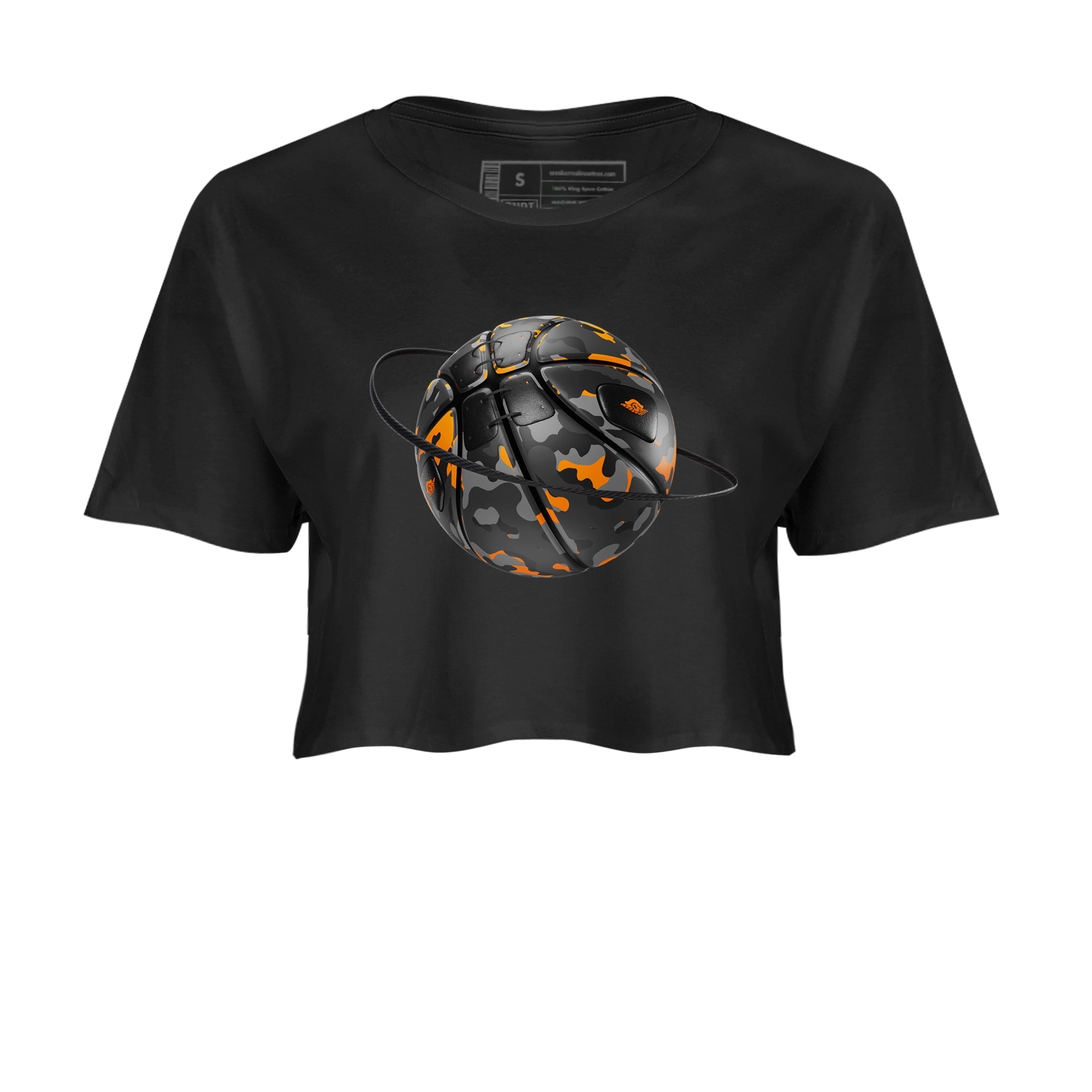 Camo Basketball Planet snkmatch Women's Top - Air Jordan 3 Fear
